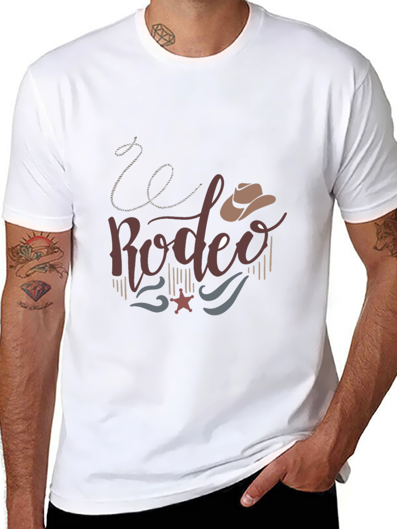 Rodeo Graphic T-Shirt - Western Style