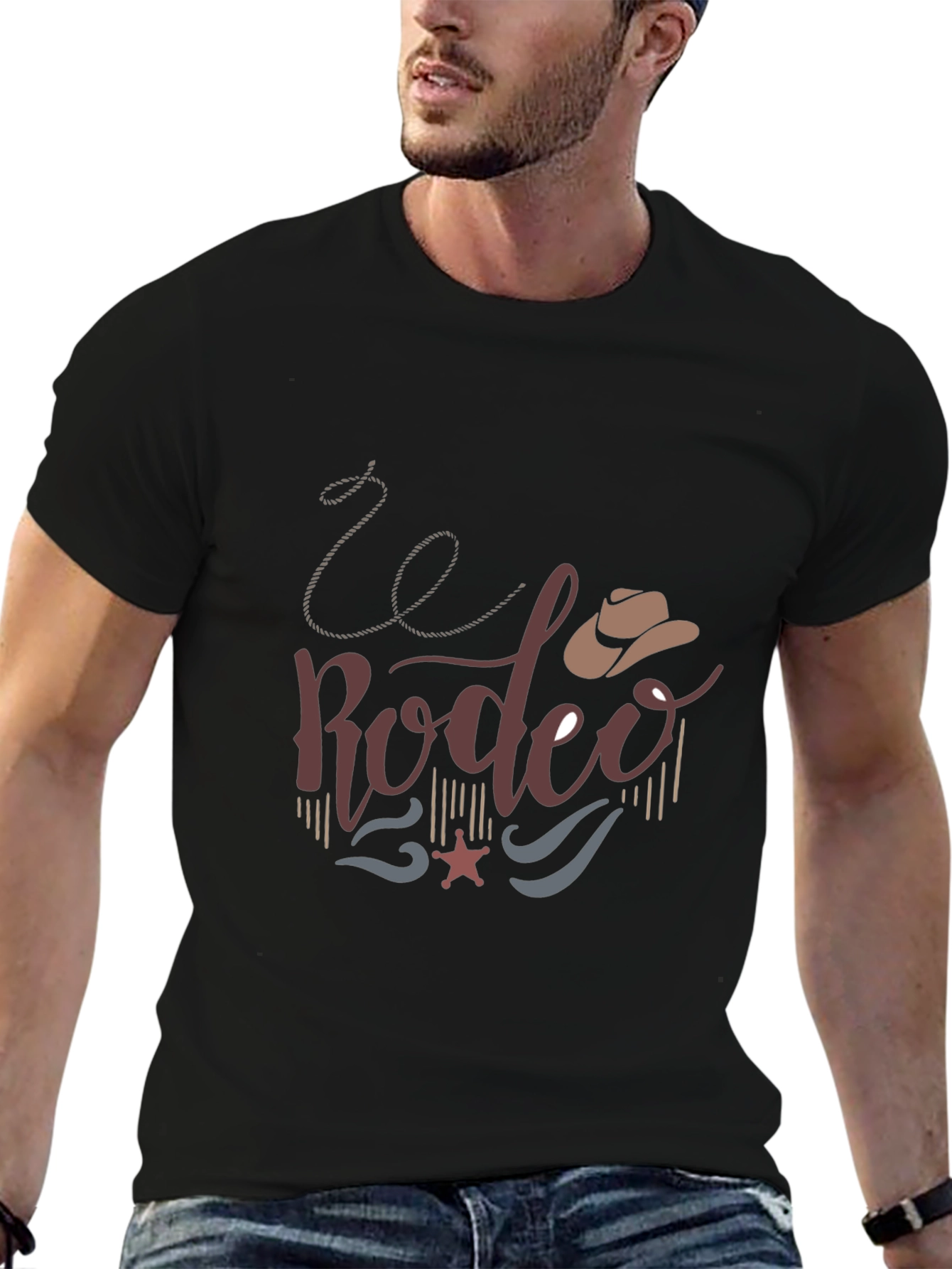 Rodeo Graphic T-Shirt - Western Style