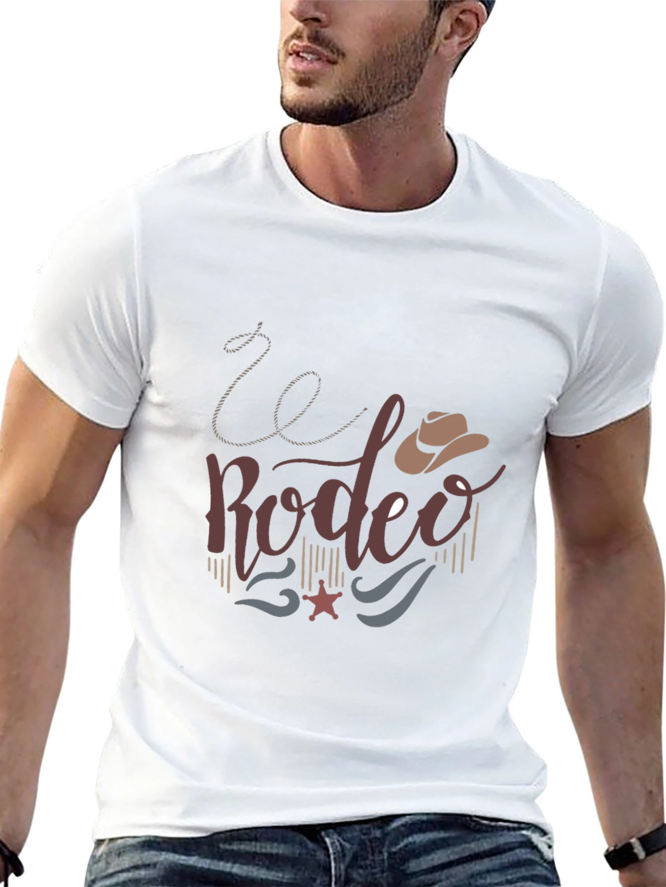 Rodeo Graphic T-Shirt - Western Style