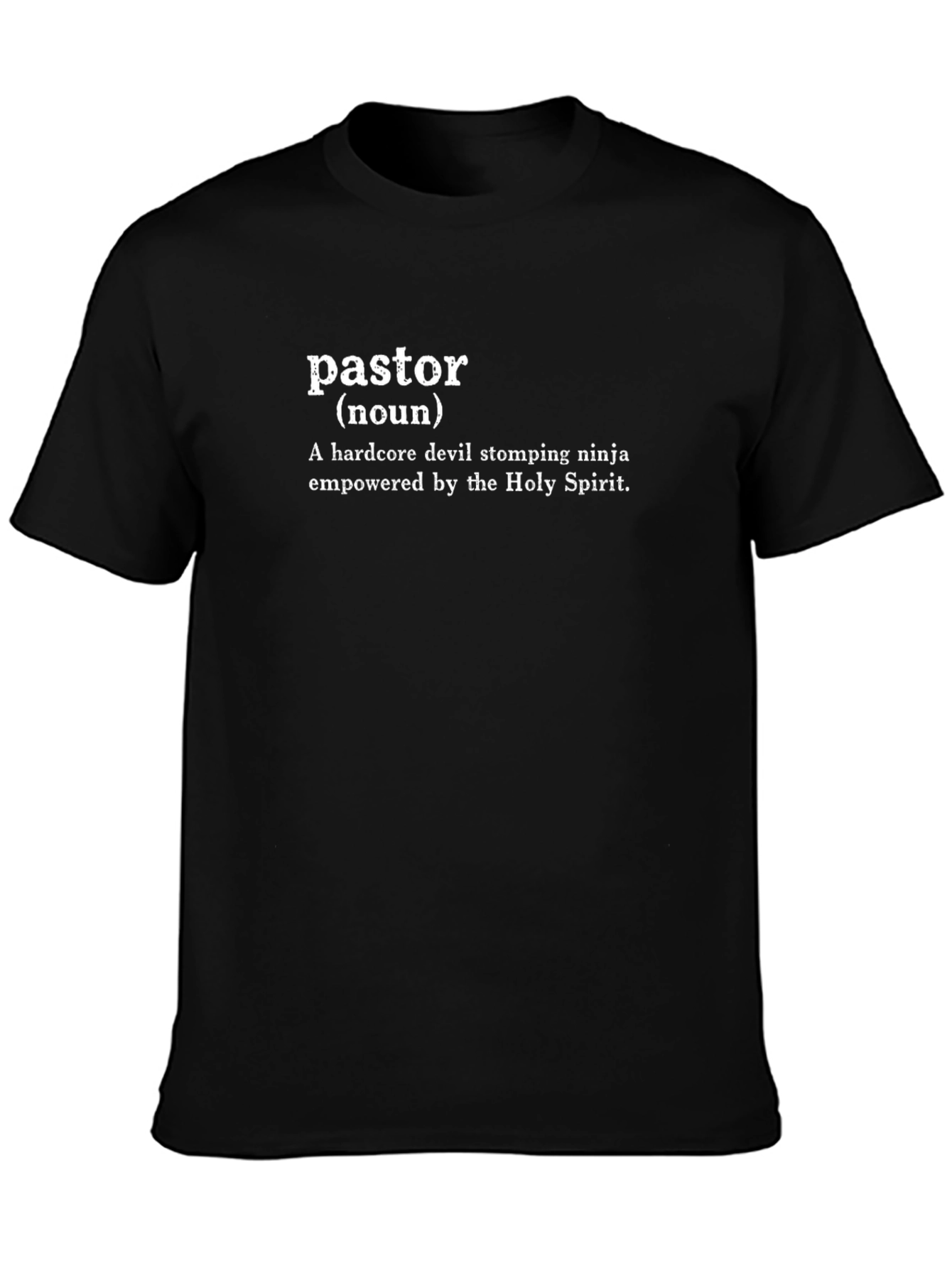 Pastor Definition T-Shirt - Devil Stomping Ninja