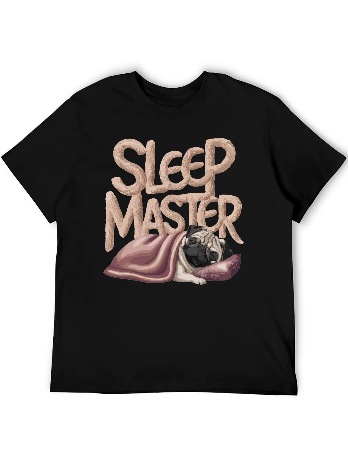 Sleep Master Pug T-Shirt - Comfy and Stylish