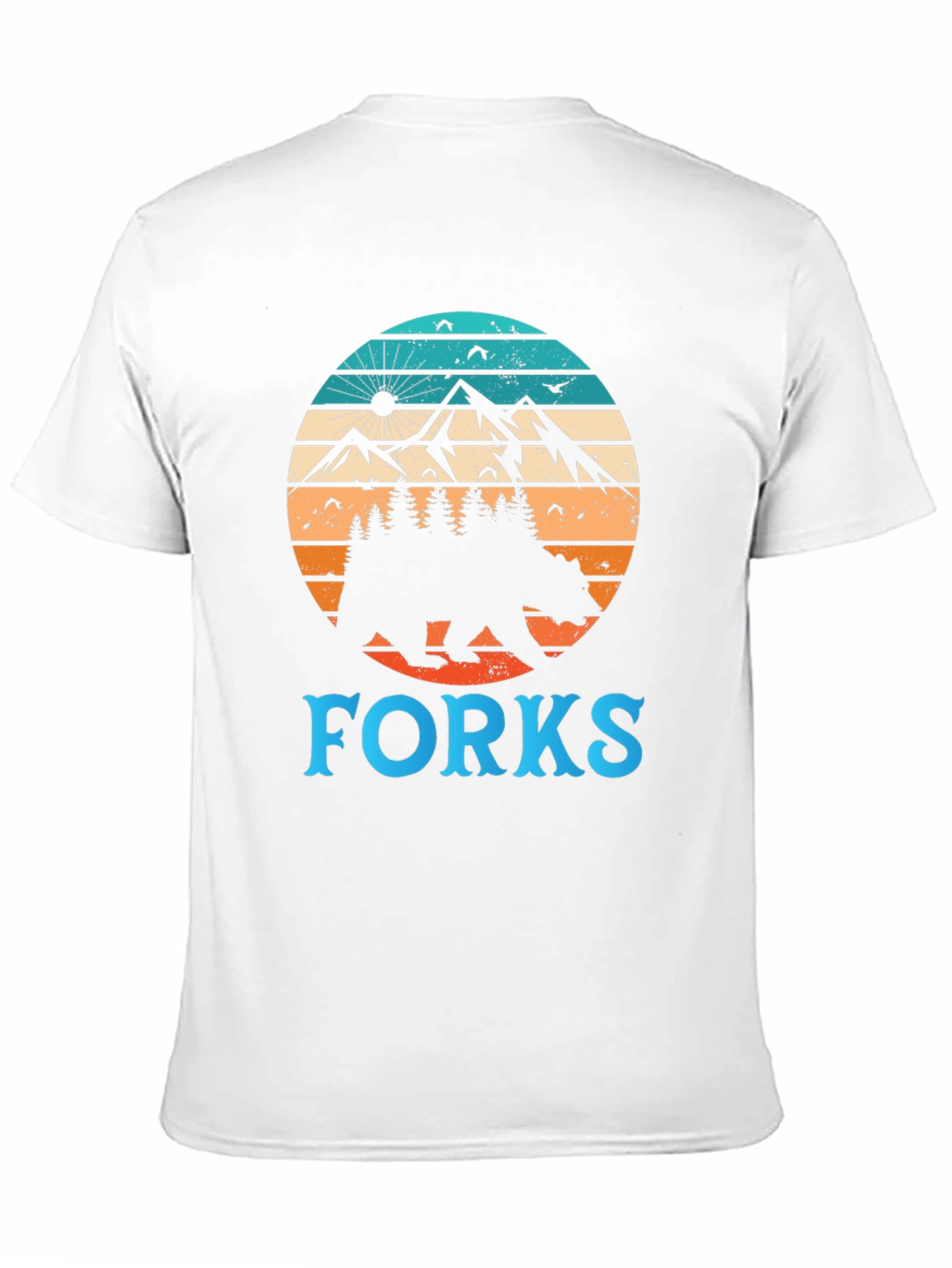 Forks Bear Mountain T-Shirt Graphic Tee