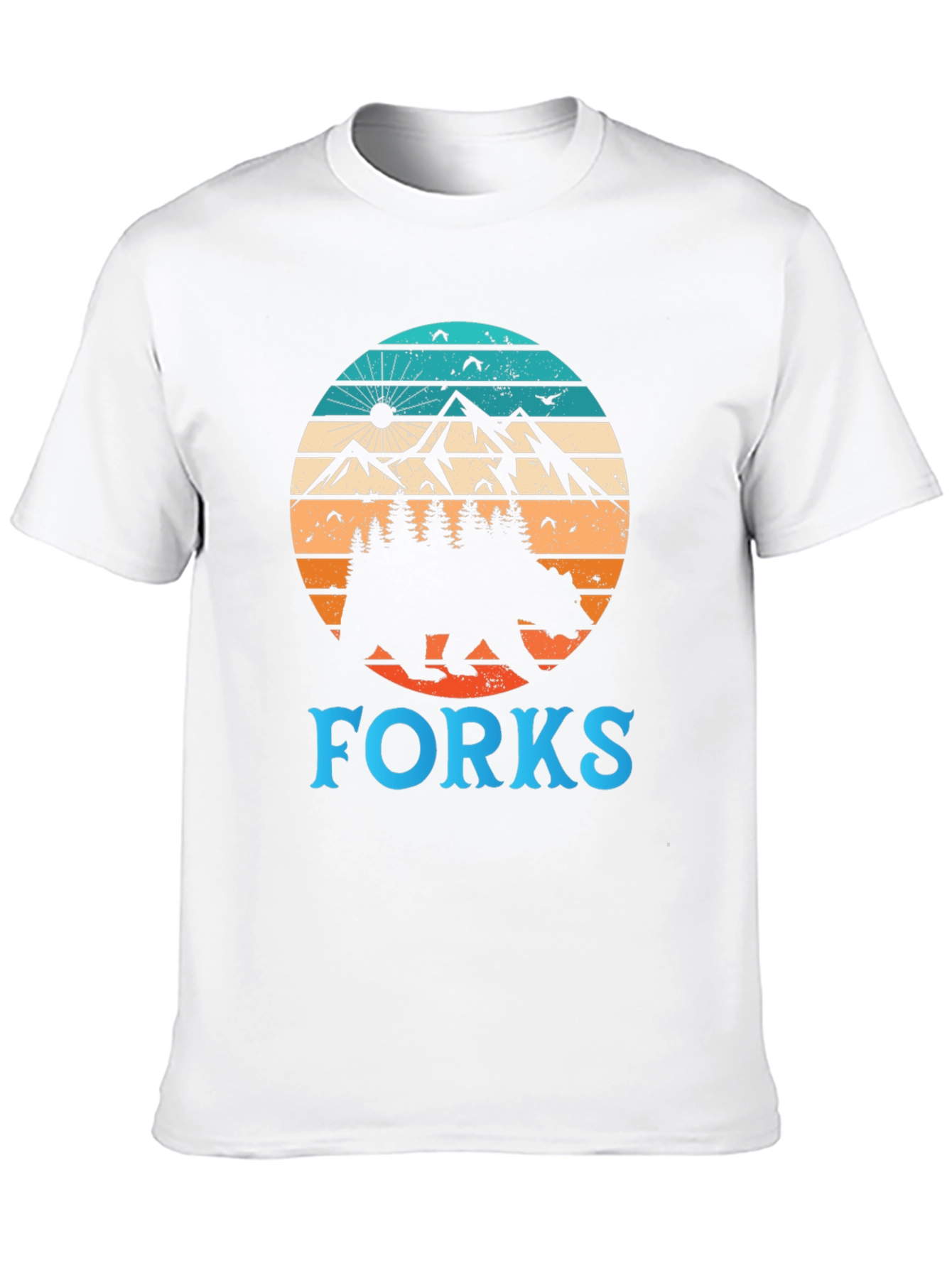 Forks Bear Mountain T-Shirt Graphic Tee