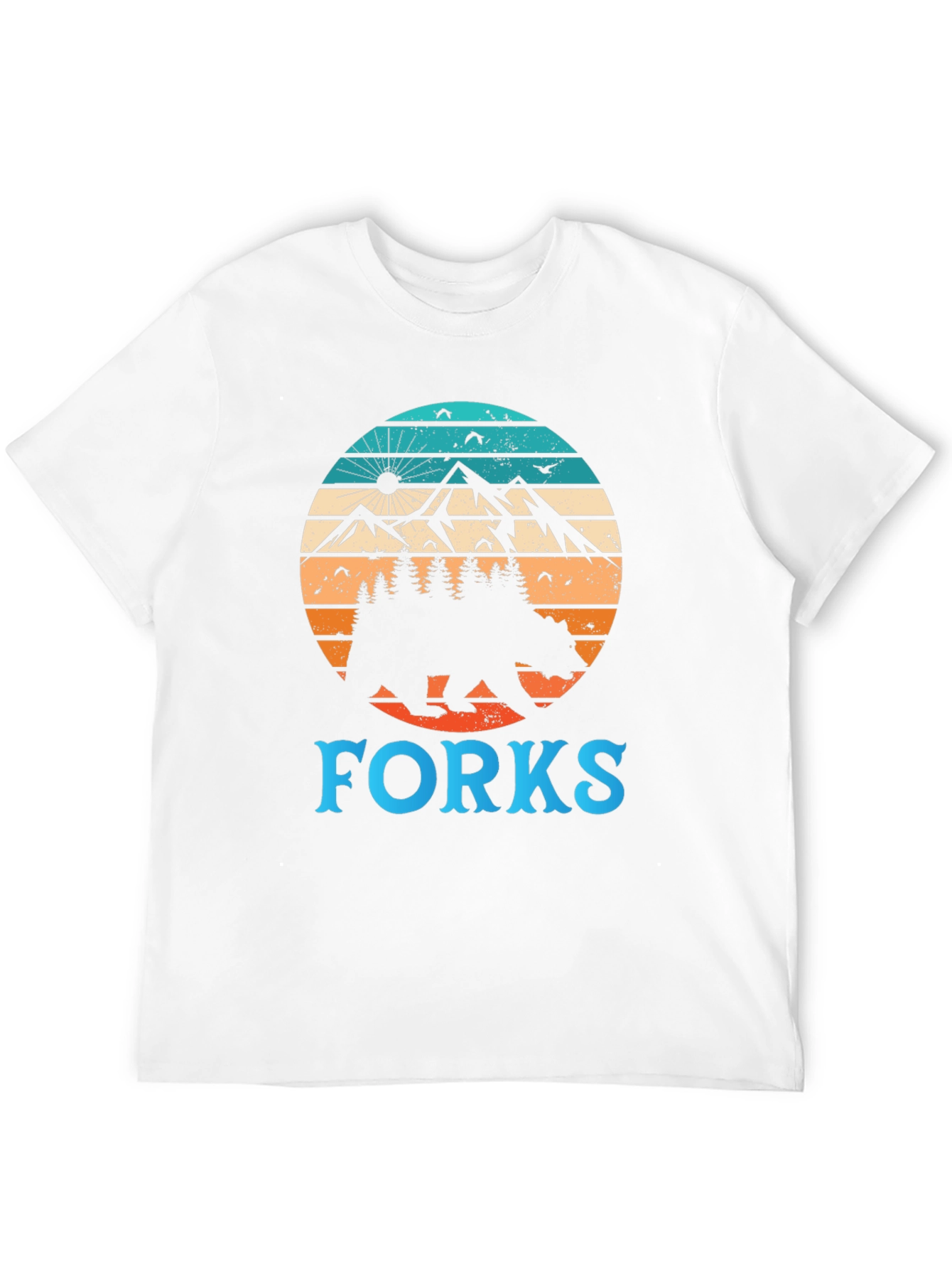 Forks Bear Mountain T-Shirt Graphic Tee