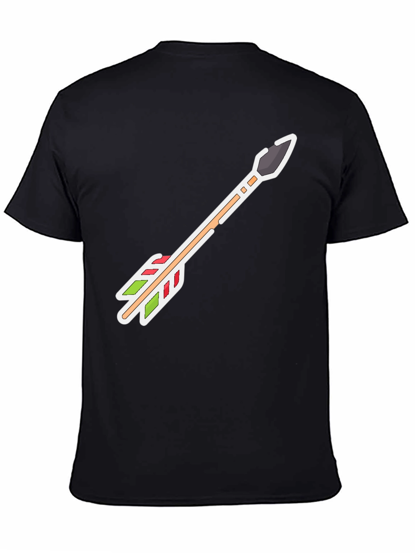 Arrow Graphic Tee - Casual Style Unique Design
