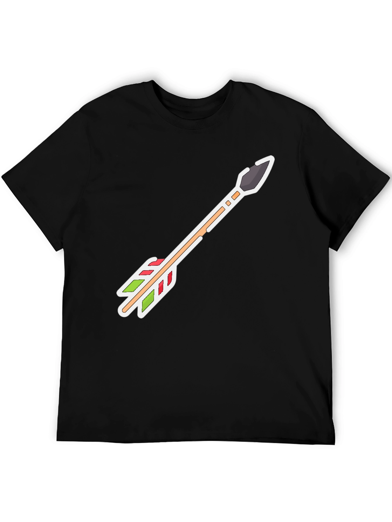 Arrow Graphic Tee - Casual Style Unique Design