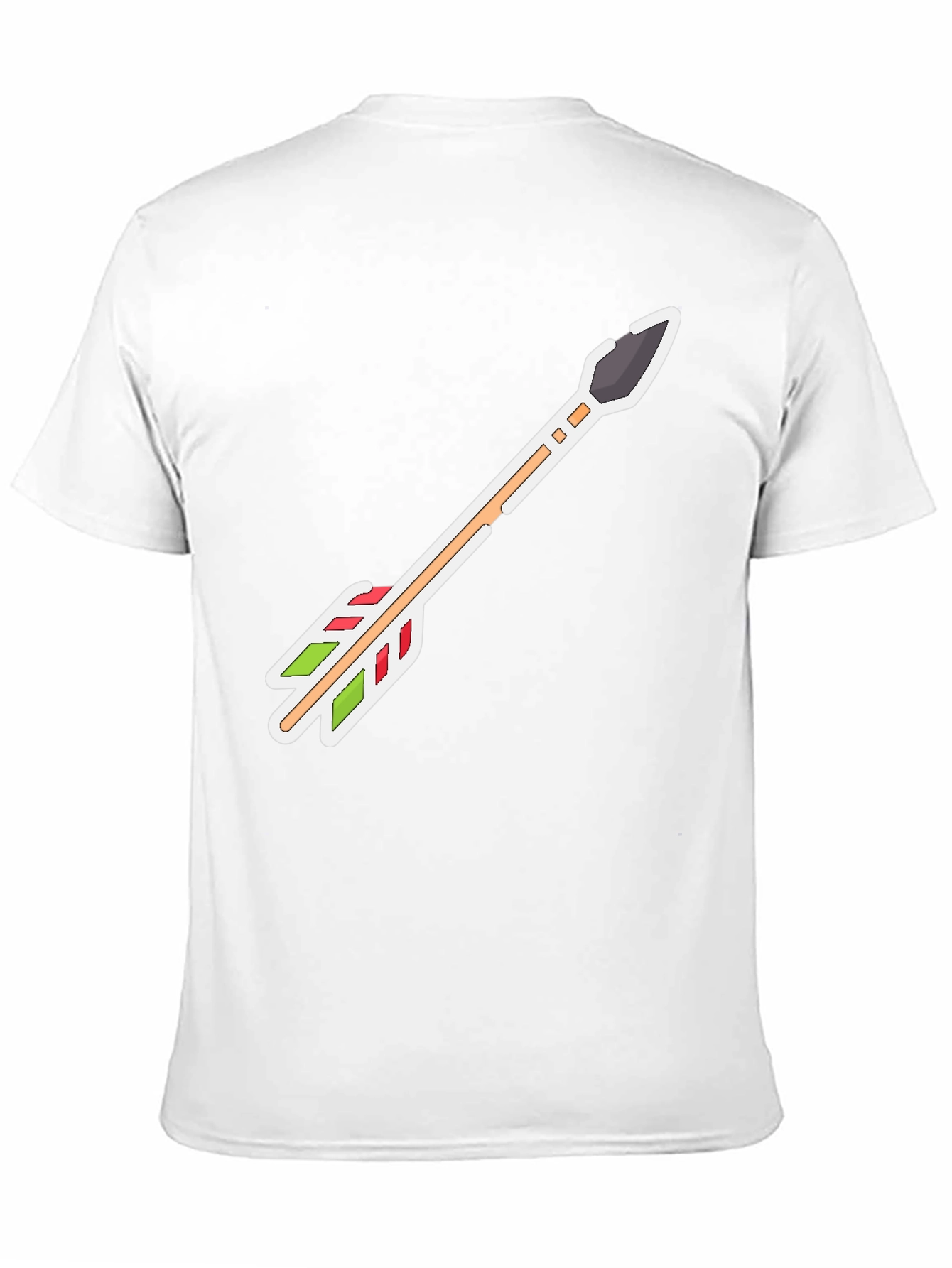 Arrow Graphic Tee - Casual Style Unique Design