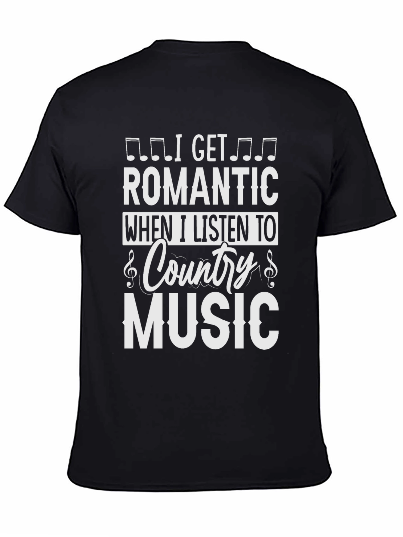 Romantic Country Music Graphic T-Shirt