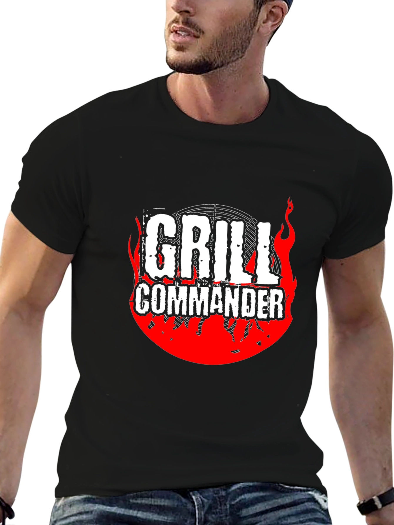 Grill Commander T-Shirt - BBQ Master