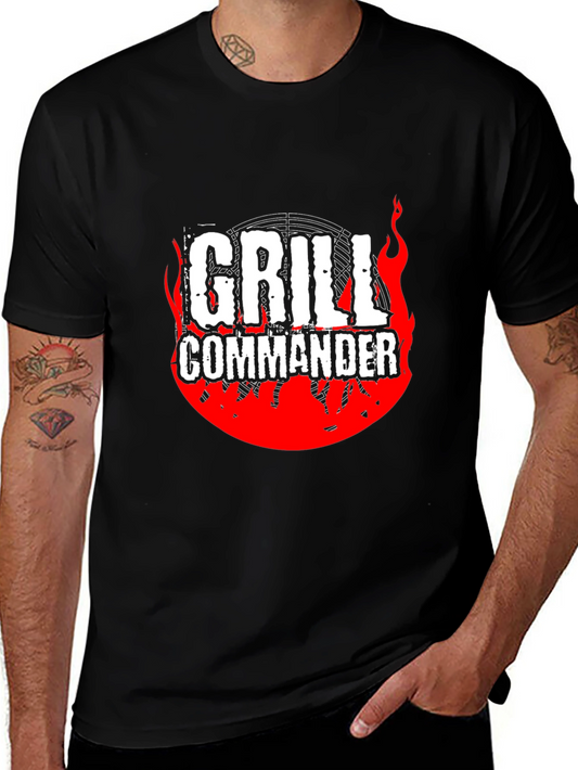 Grill Commander T-Shirt - BBQ Master