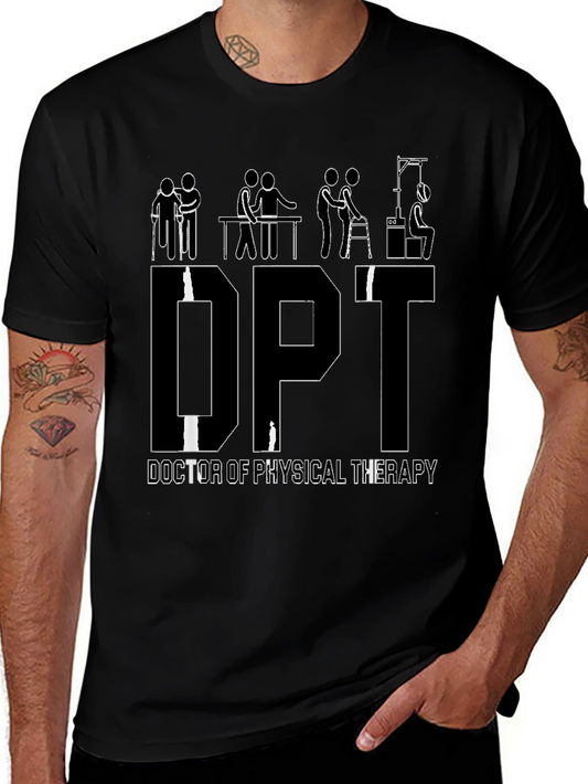 DPT Doctor of Physical Therapy Graphic T-Shirt