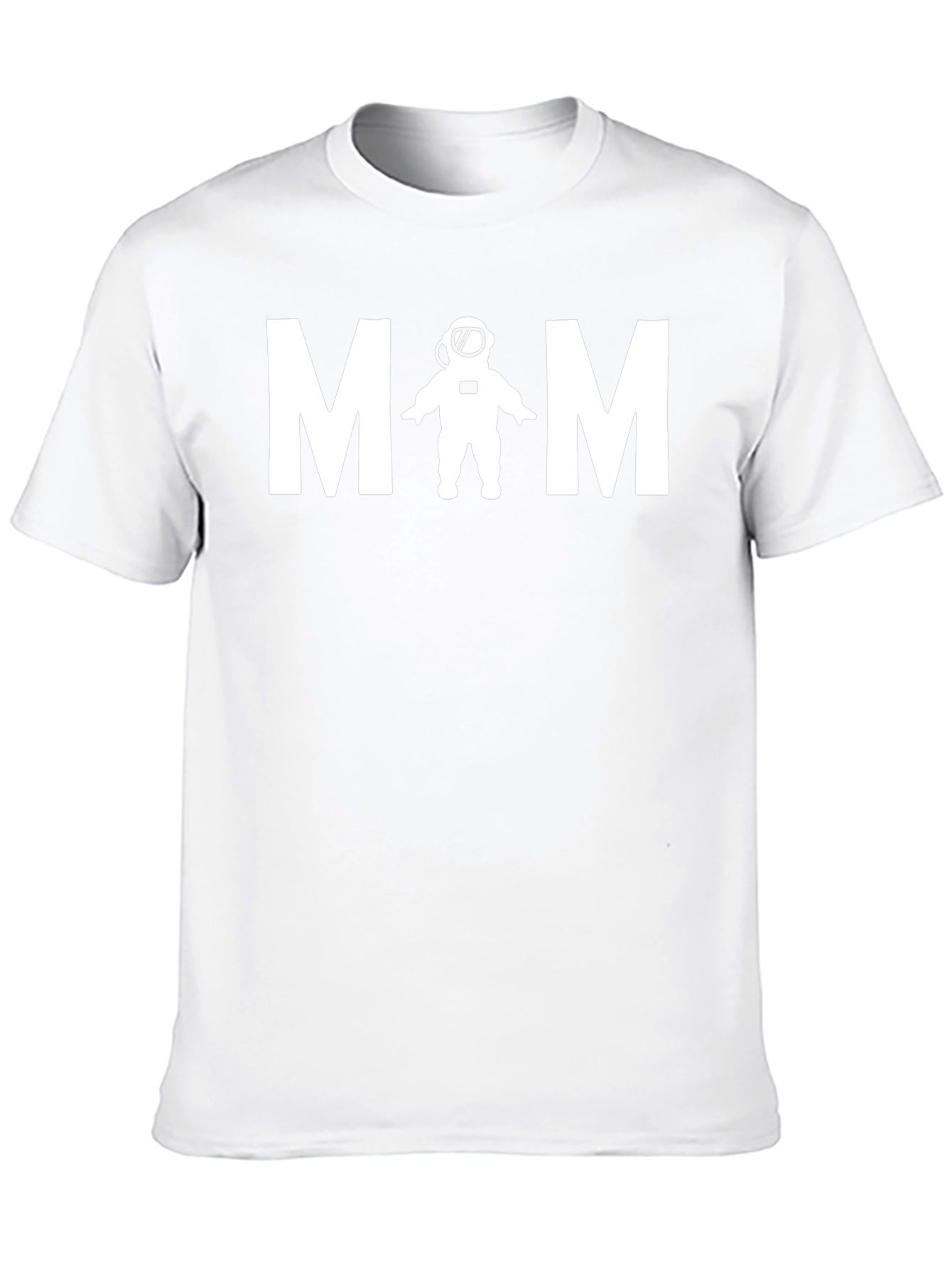 Mom Astronaut Graphic Tee - Black Unisex T-Shirt