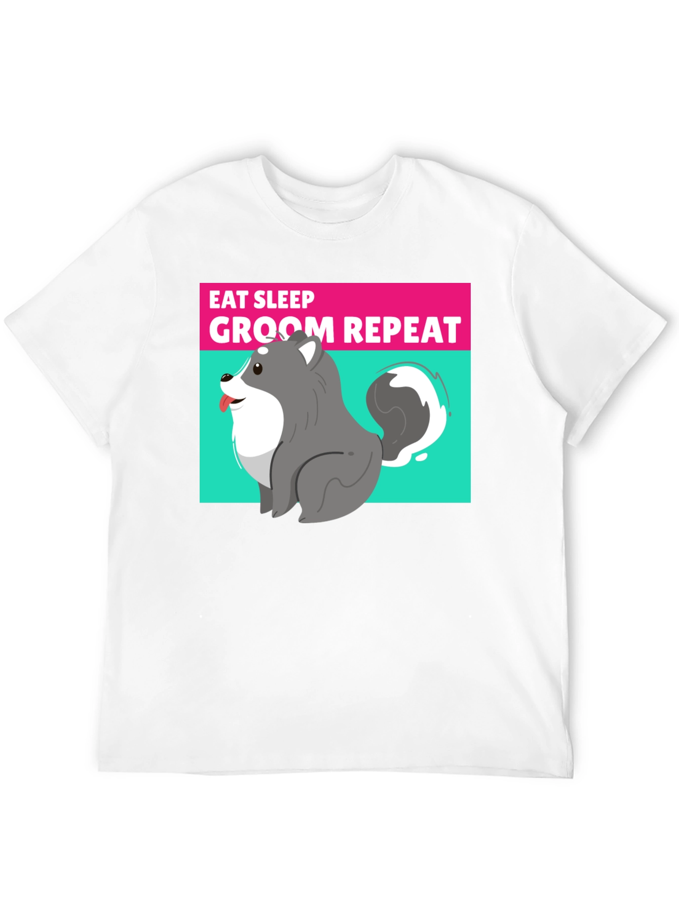 Eat Sleep Groom Repeat T-Shirt