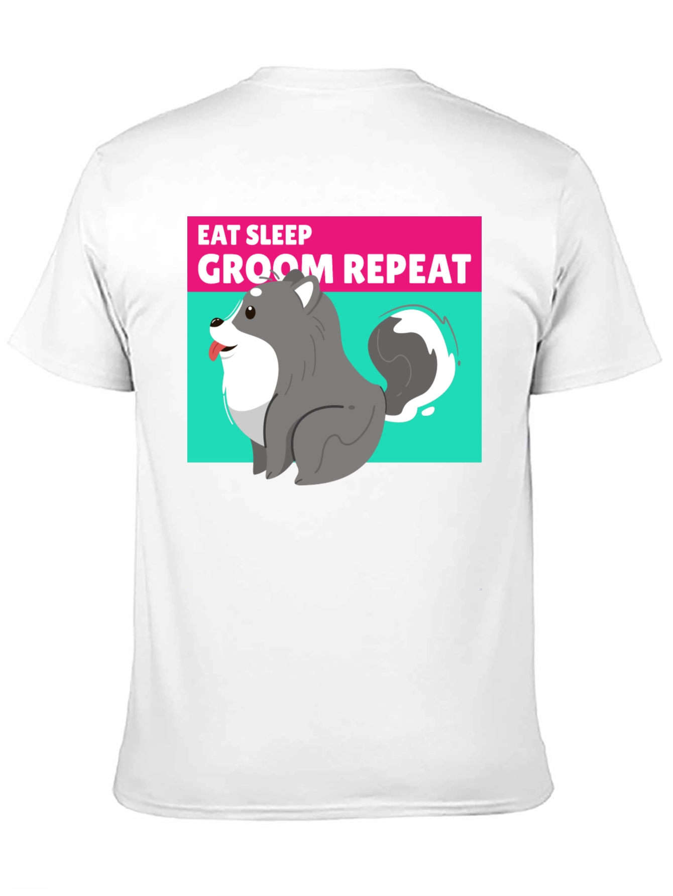 Eat Sleep Groom Repeat T-Shirt