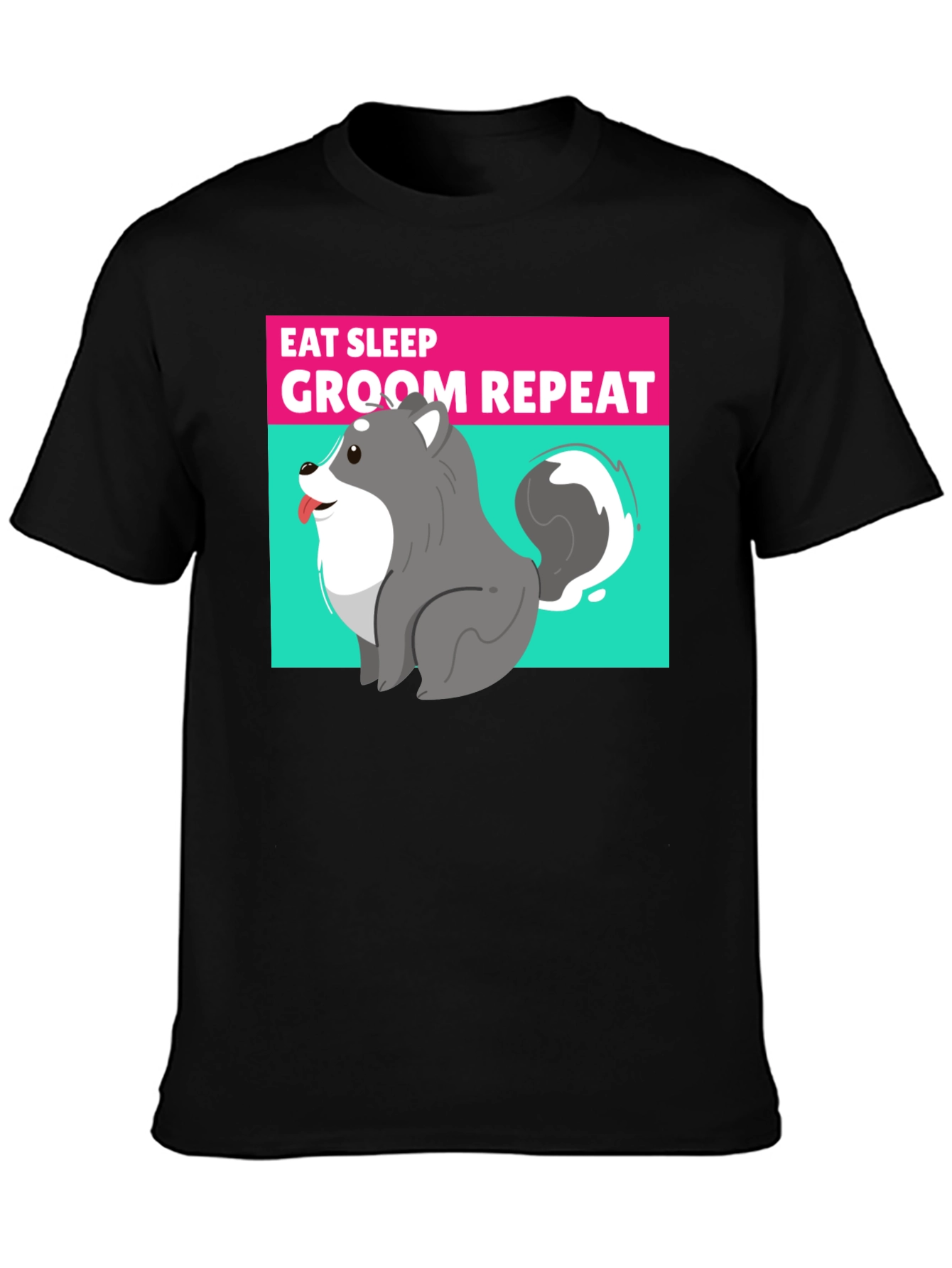 Eat Sleep Groom Repeat T-Shirt