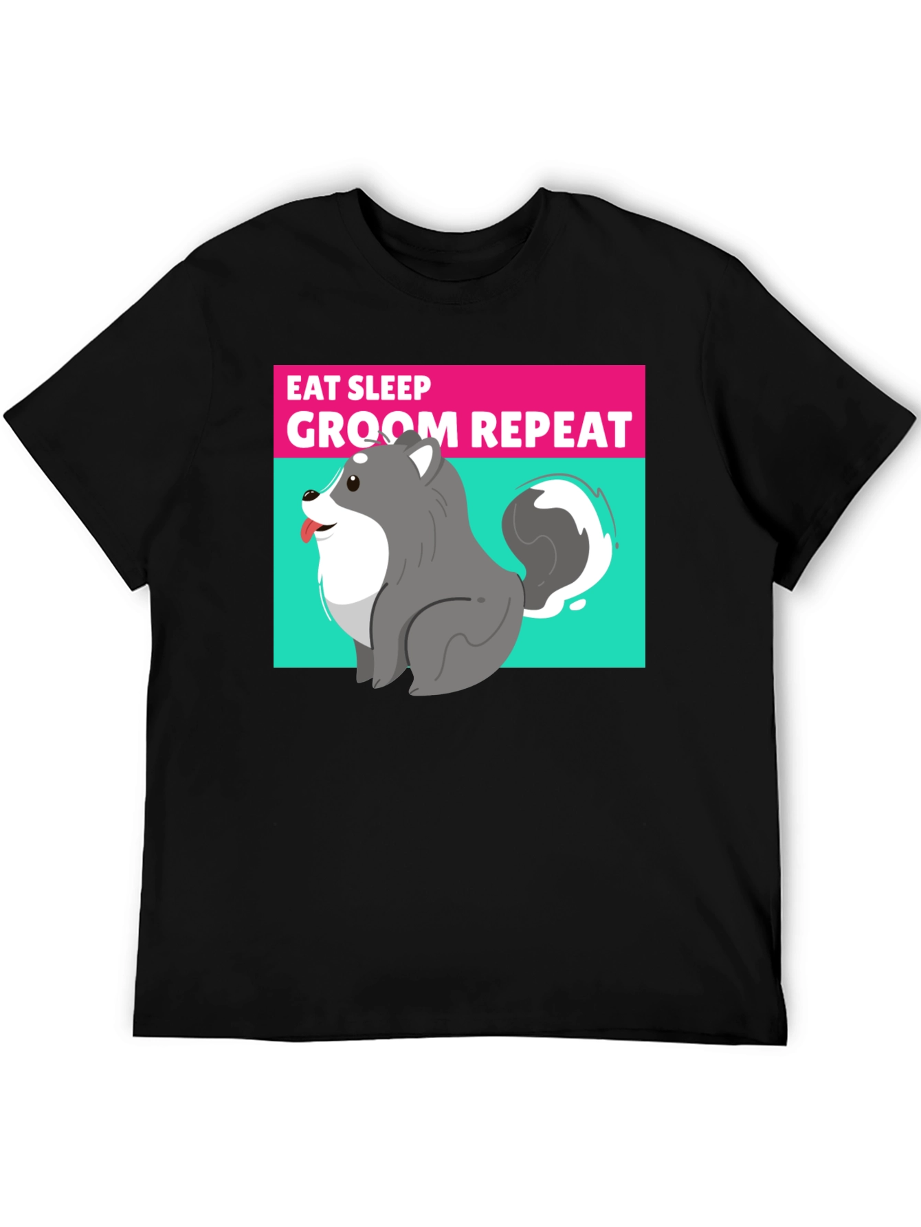 Eat Sleep Groom Repeat T-Shirt