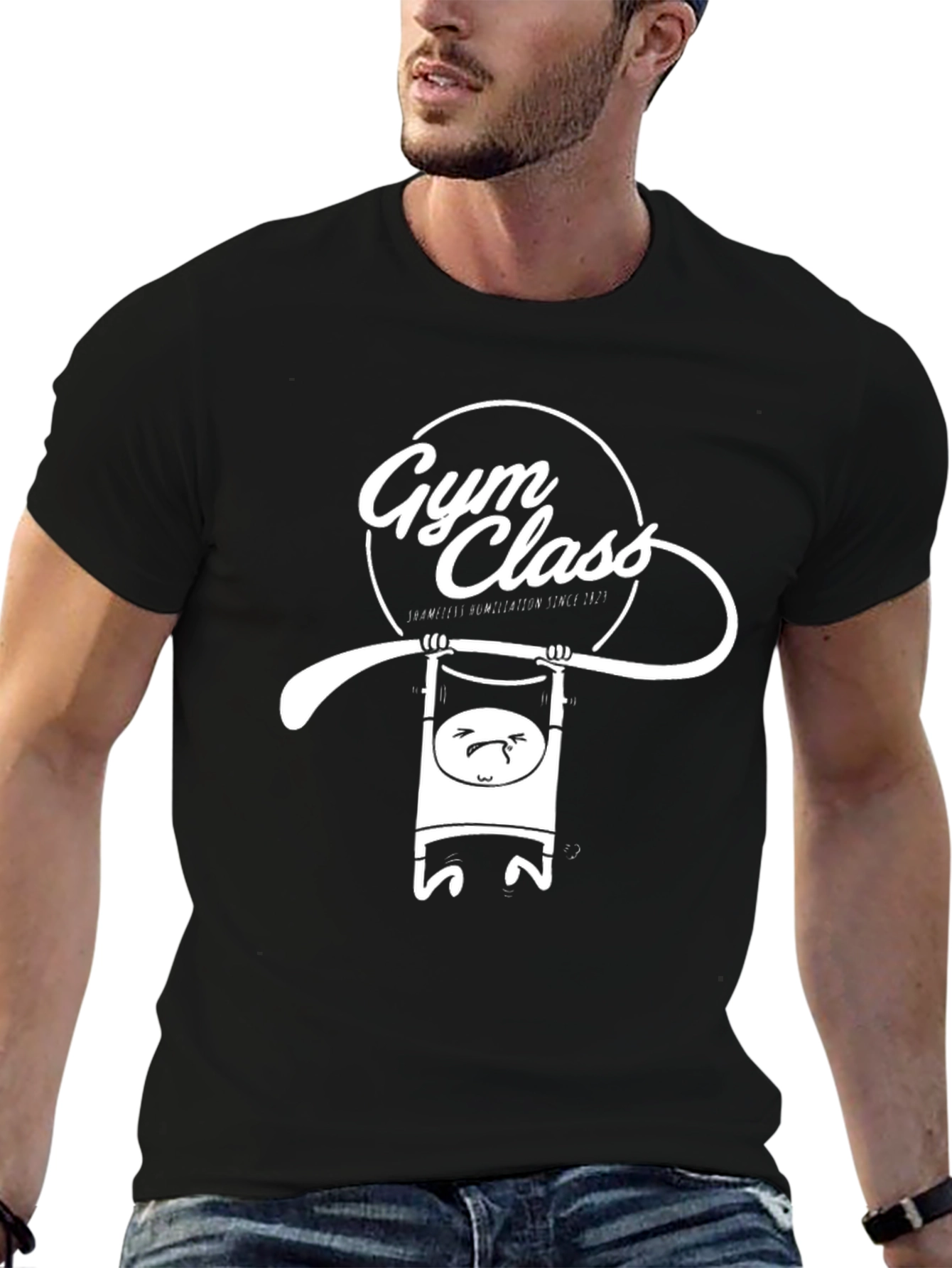 Gym Class Cartoon T-Shirt