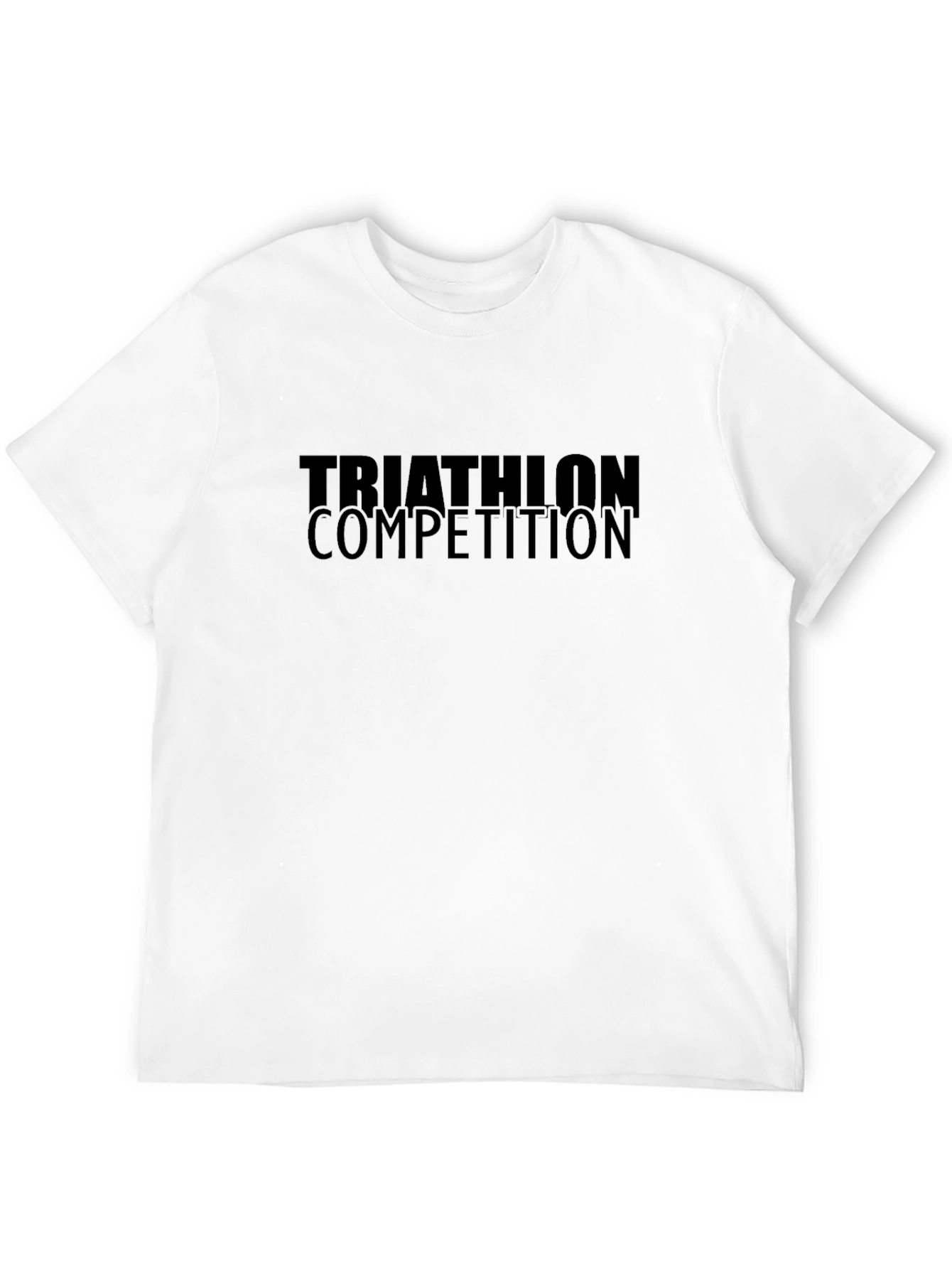 Triathlon Competition Graphic T-Shirt