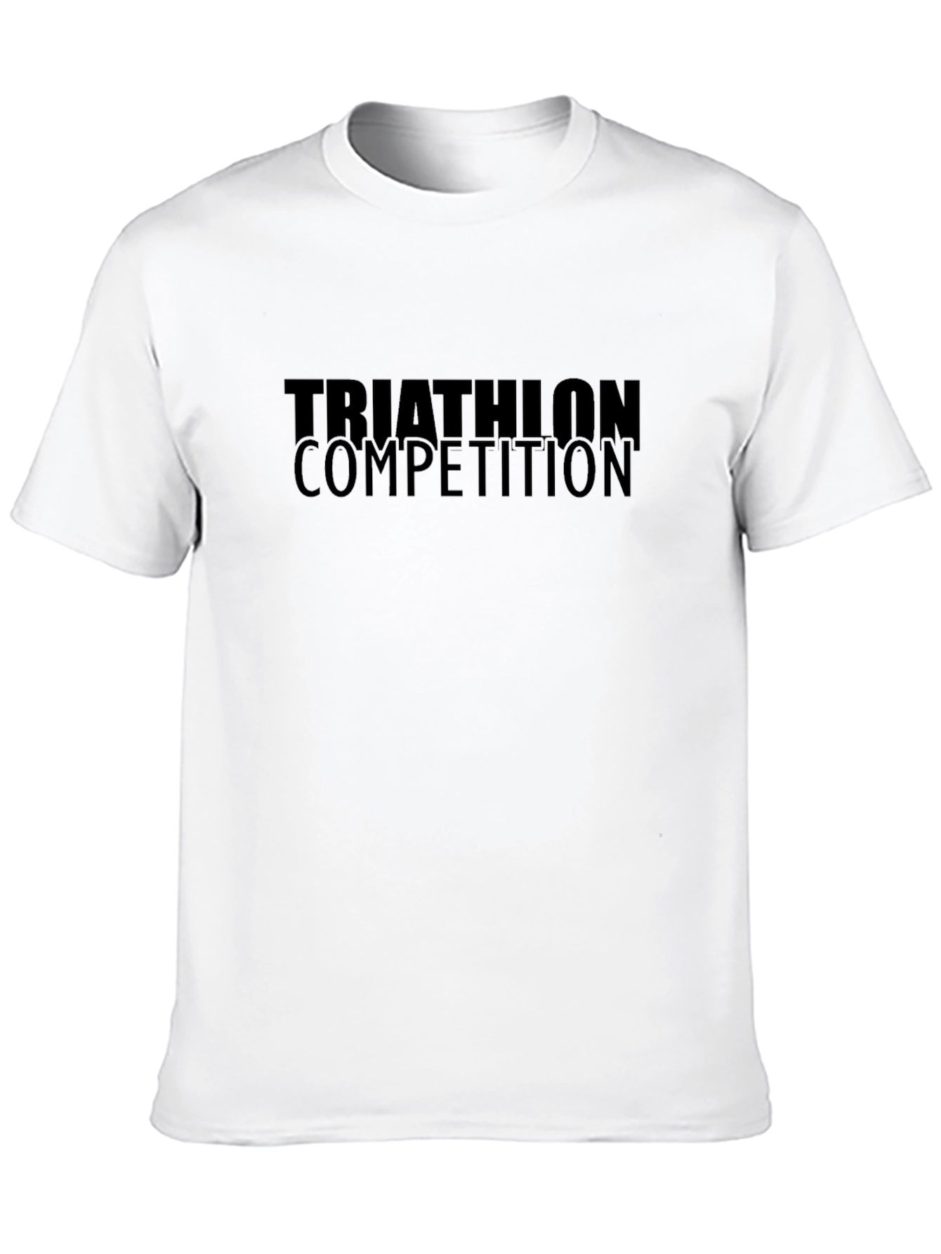 Triathlon Competition Graphic T-Shirt