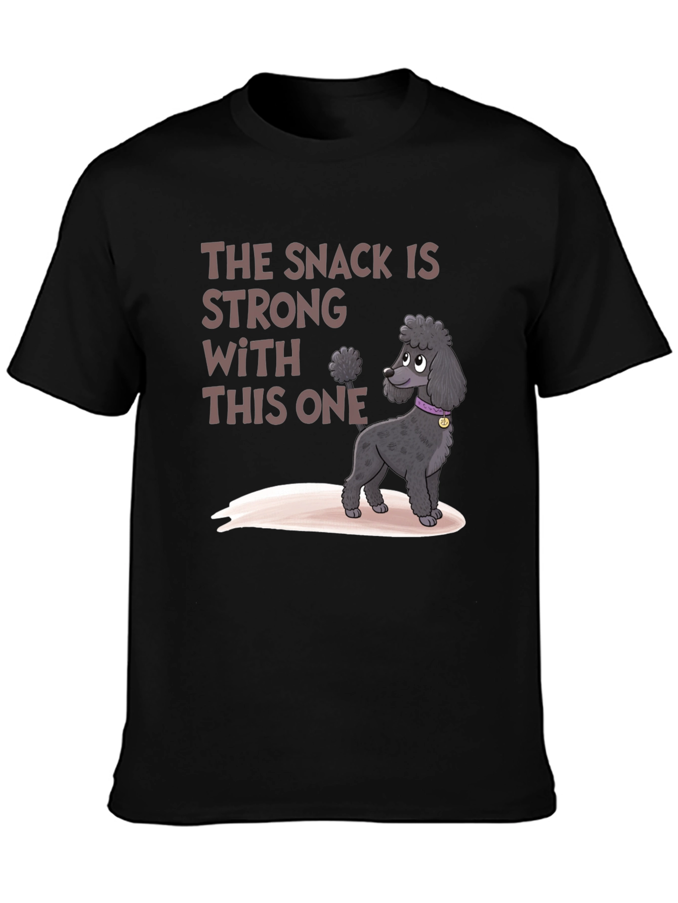 The Snack Is Strong Poodle Graphic Tee