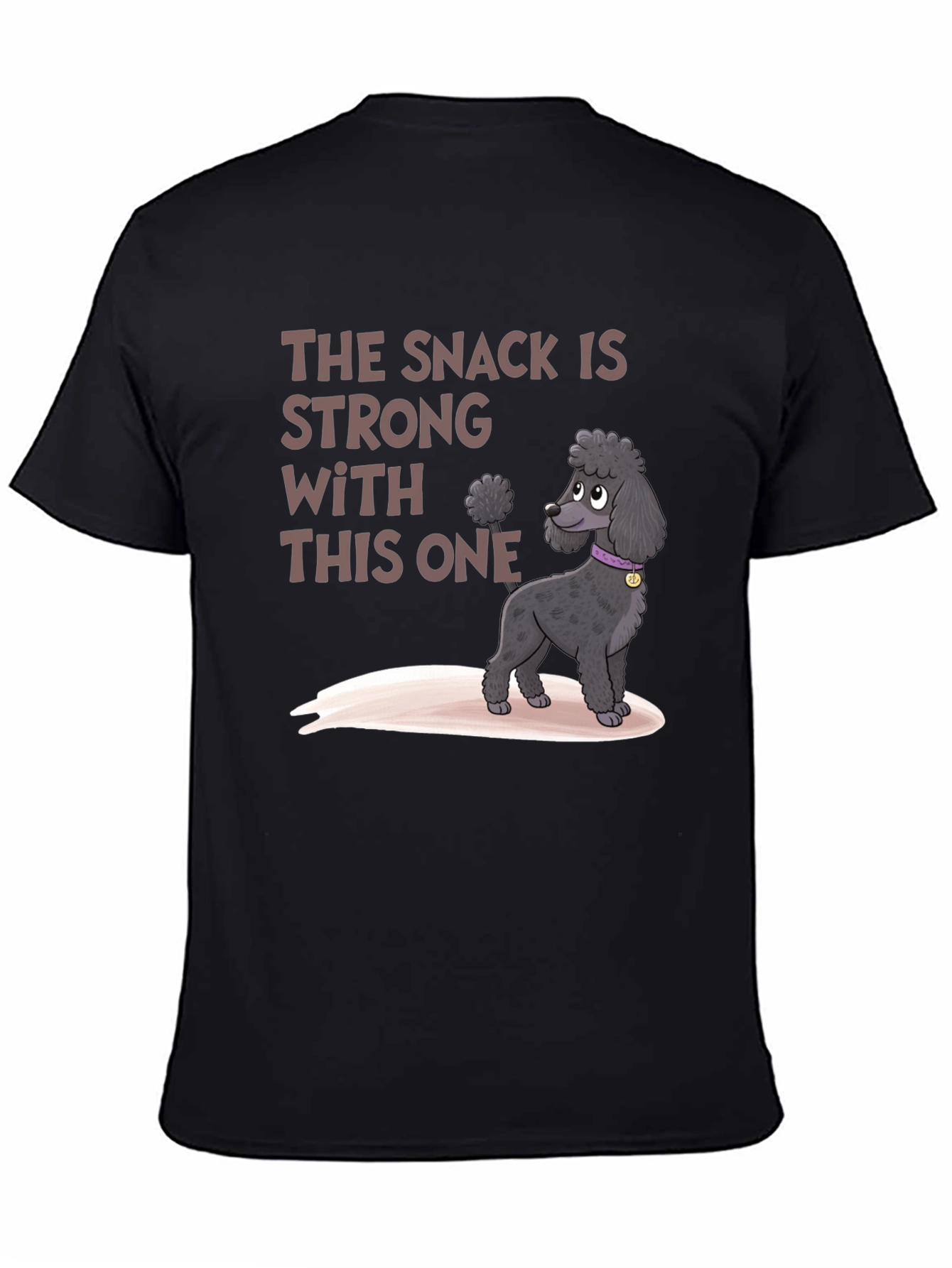 The Snack Is Strong Poodle Graphic Tee