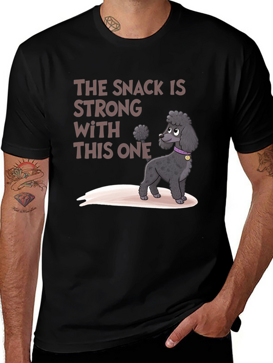 The Snack Is Strong Poodle Graphic Tee