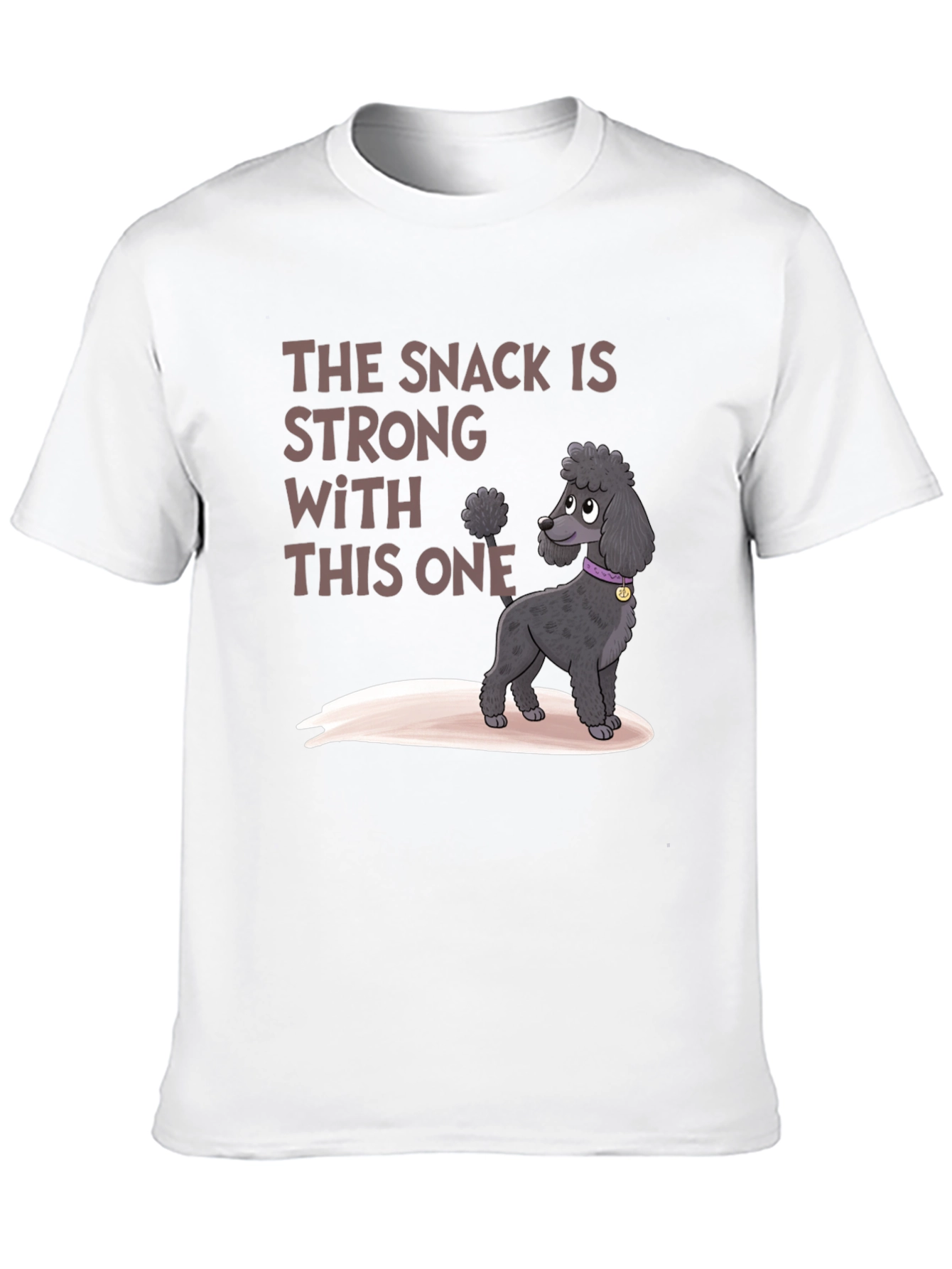 The Snack Is Strong Poodle Graphic Tee
