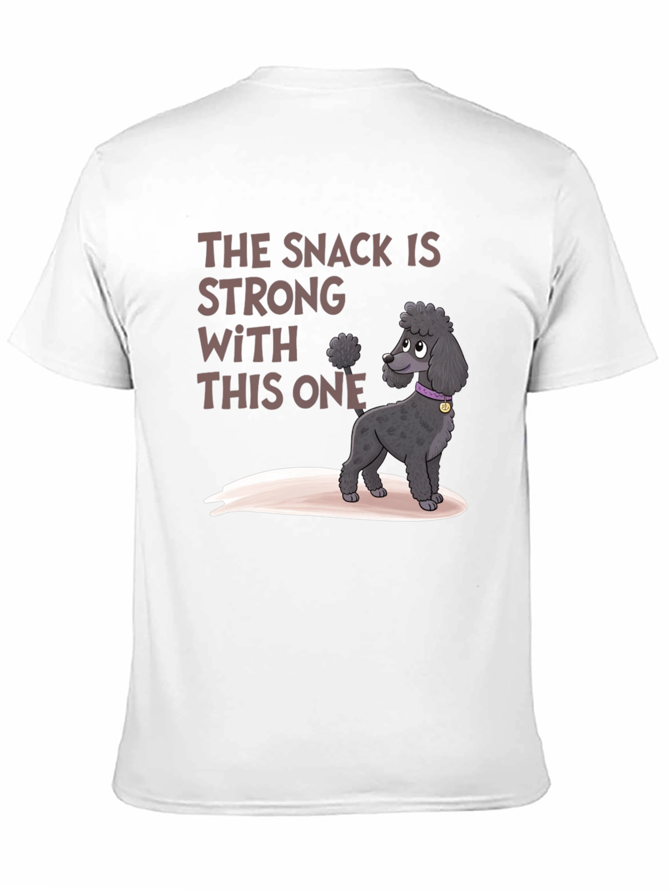The Snack Is Strong Poodle Graphic Tee