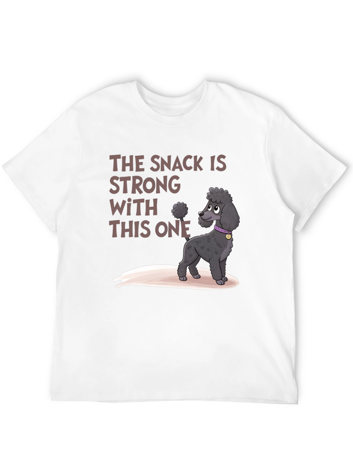 The Snack Is Strong Poodle Graphic Tee