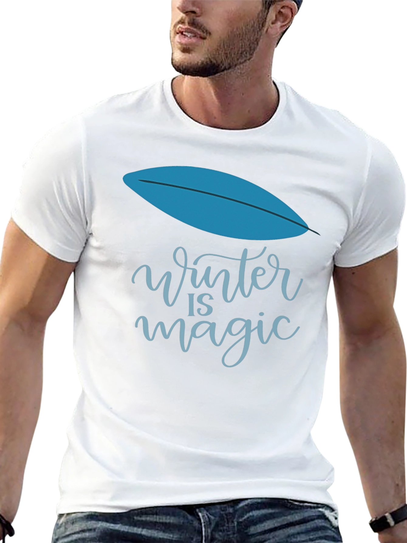 Winter is Magic Graphic Tee - Stylish Unisex T-Shirt