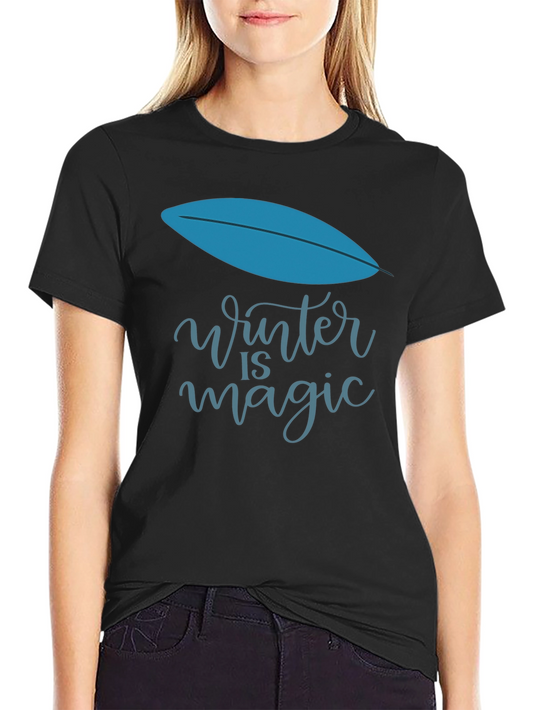 Winter is Magic Graphic Tee - Stylish Unisex T-Shirt