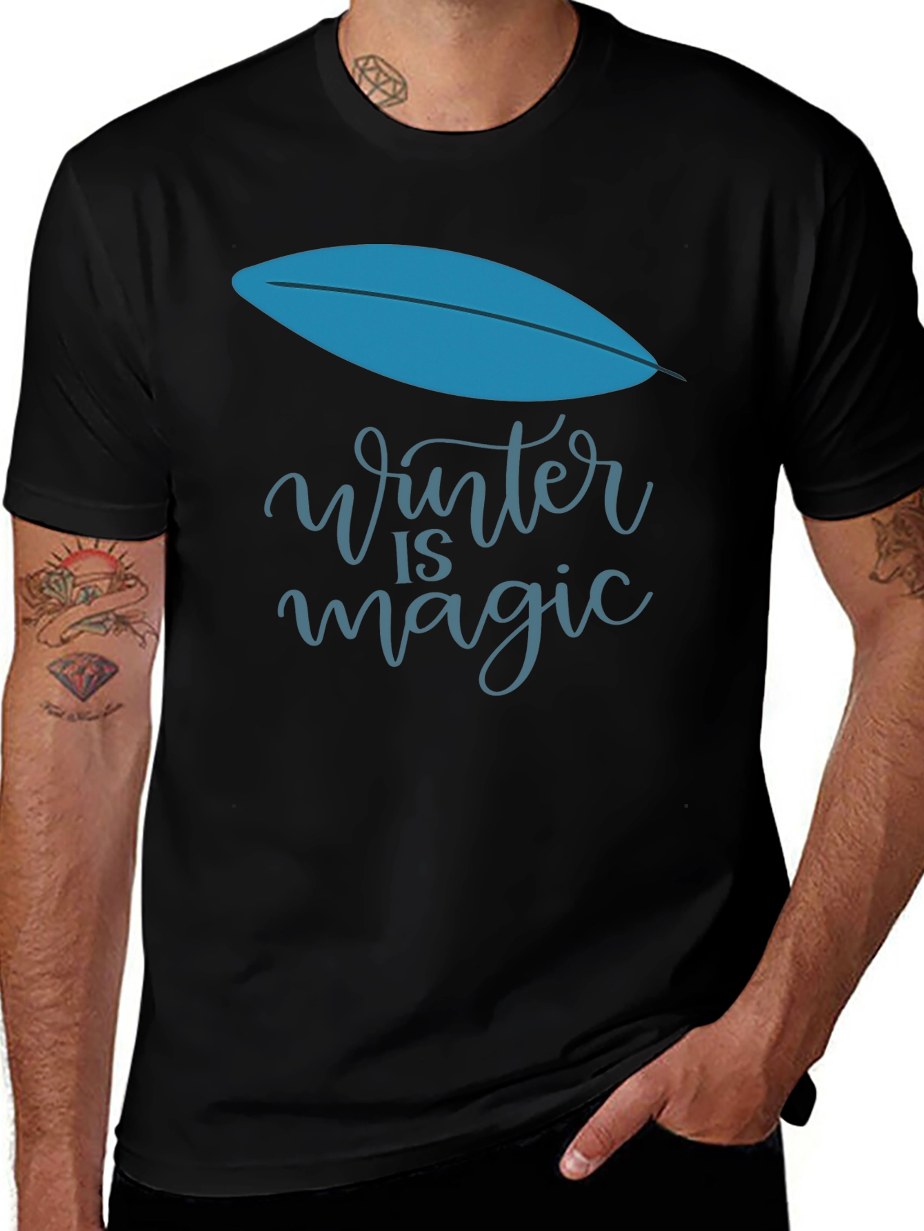 Winter is Magic Graphic Tee - Stylish Unisex T-Shirt
