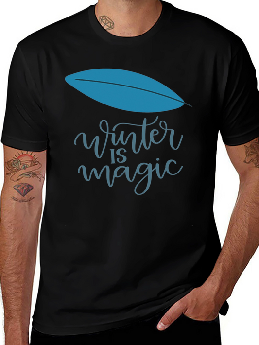 Winter is Magic Graphic Tee - Stylish Unisex T-Shirt
