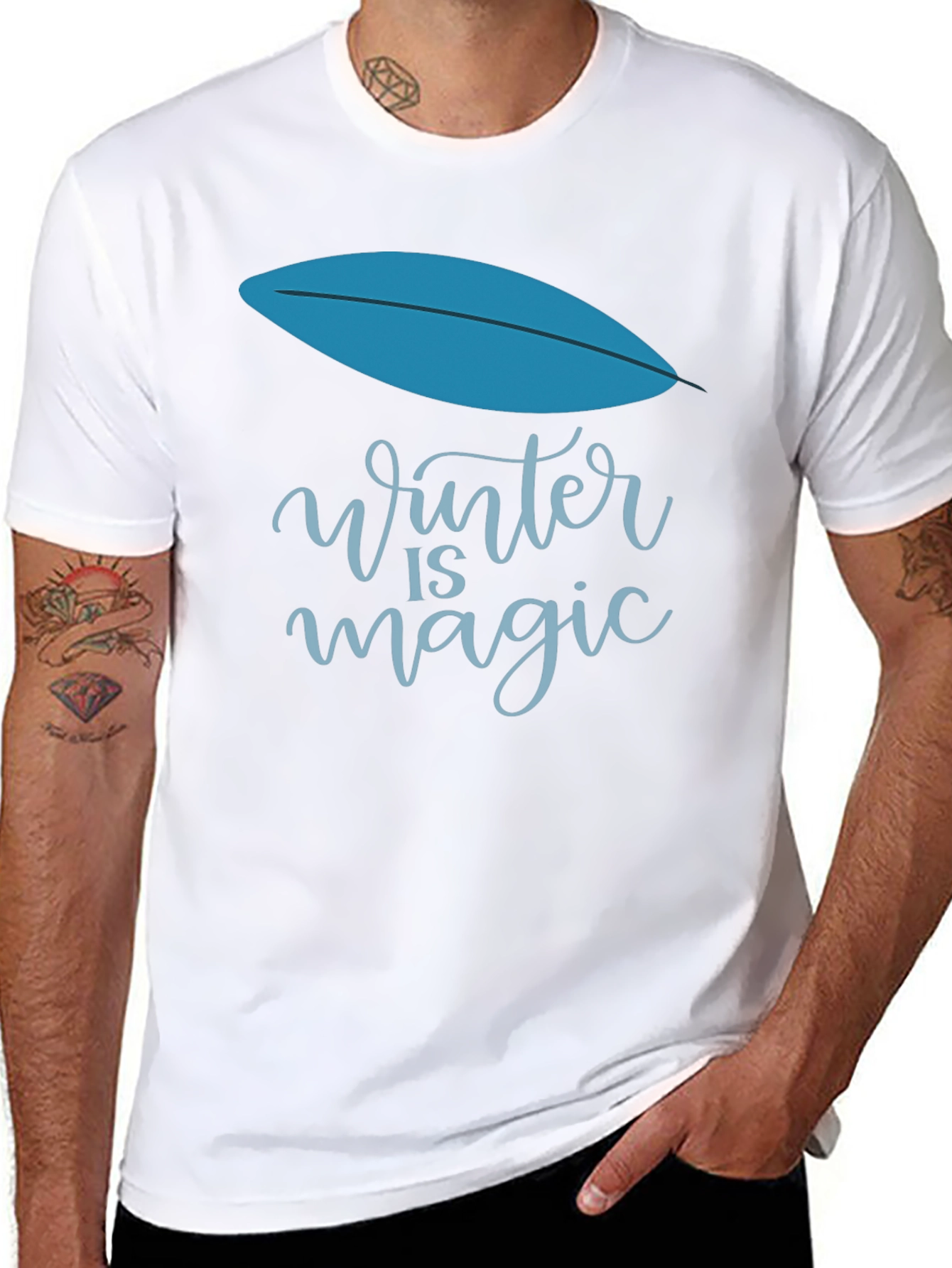 Winter is Magic Graphic Tee - Stylish Unisex T-Shirt