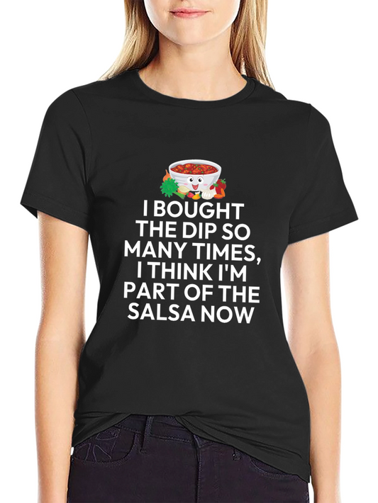 Salsa Lover T-Shirt - Funny Dip Bowl Graphic Tee