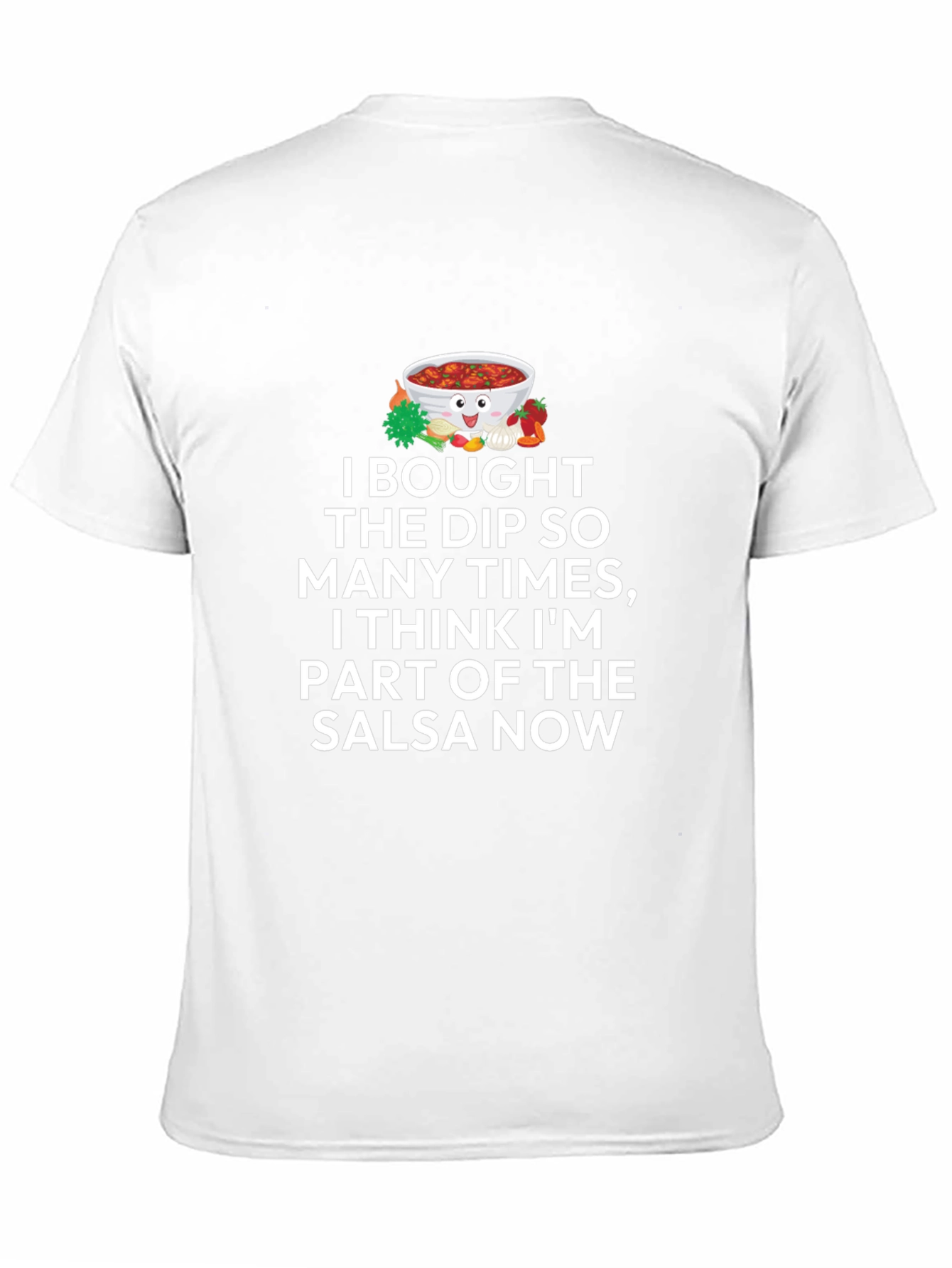 Salsa Lover T-Shirt - Funny Dip Bowl Graphic Tee