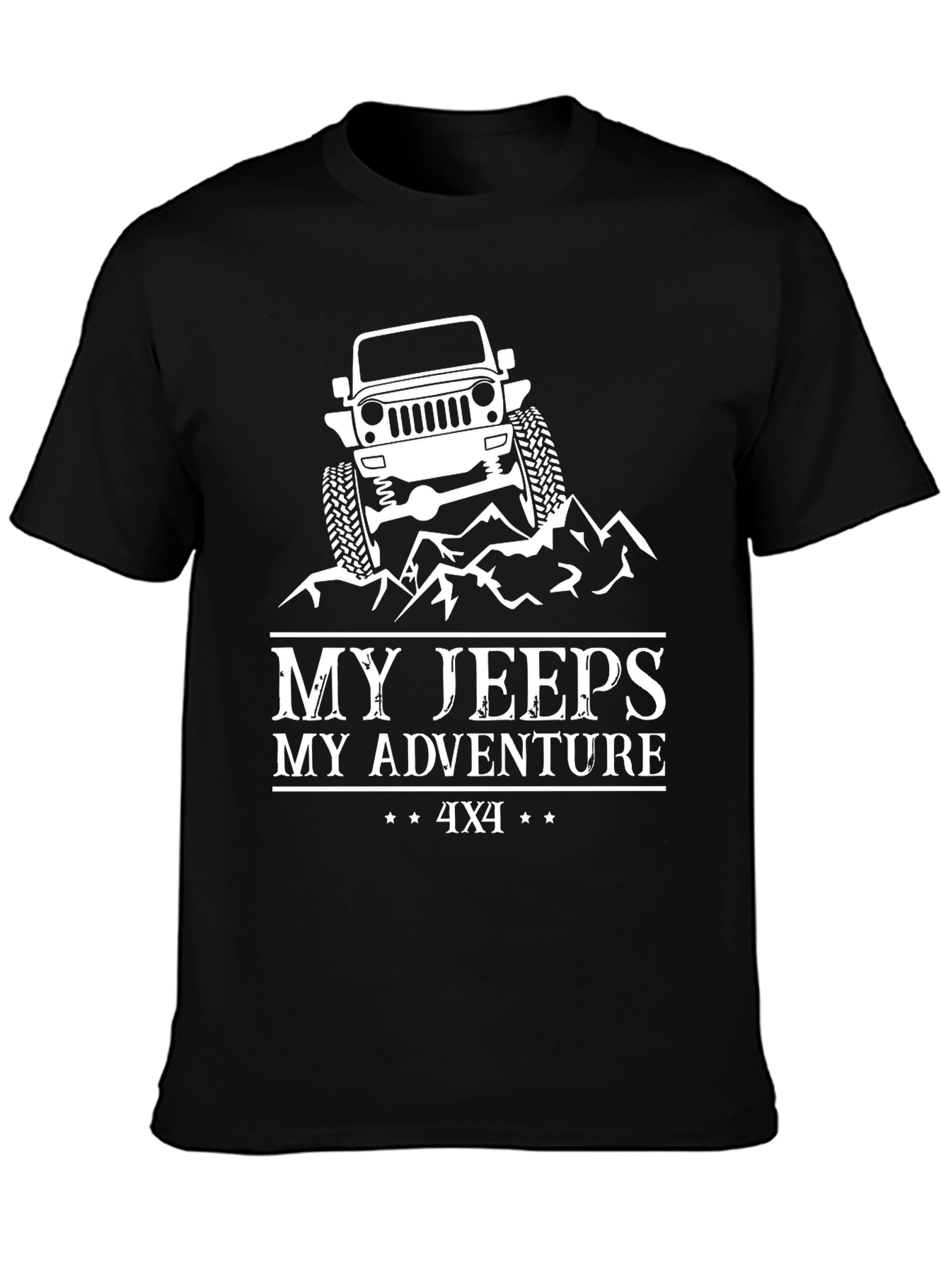 My Jeeps My Adventure 4x4 Graphic Tee