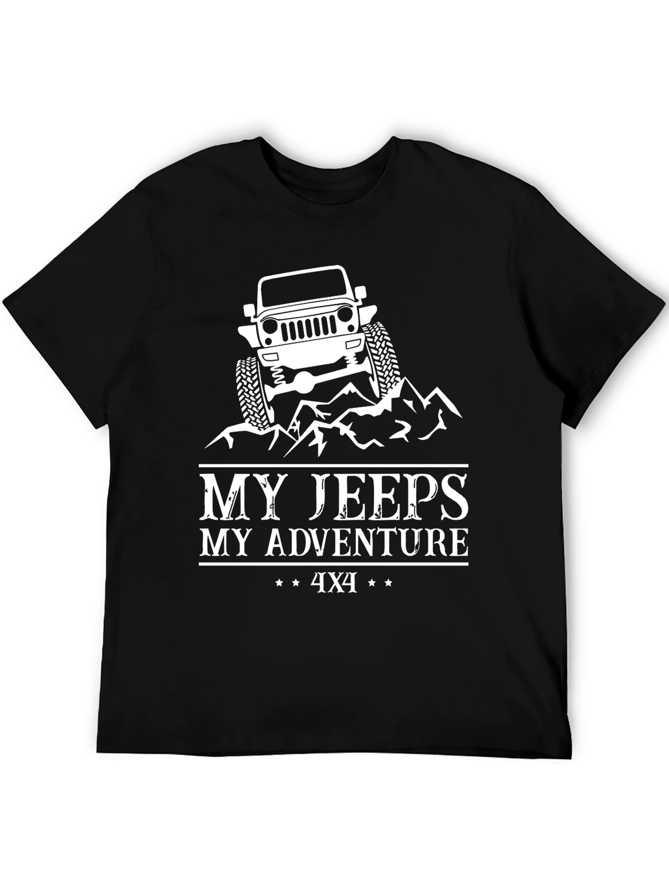 My Jeeps My Adventure 4x4 Graphic Tee