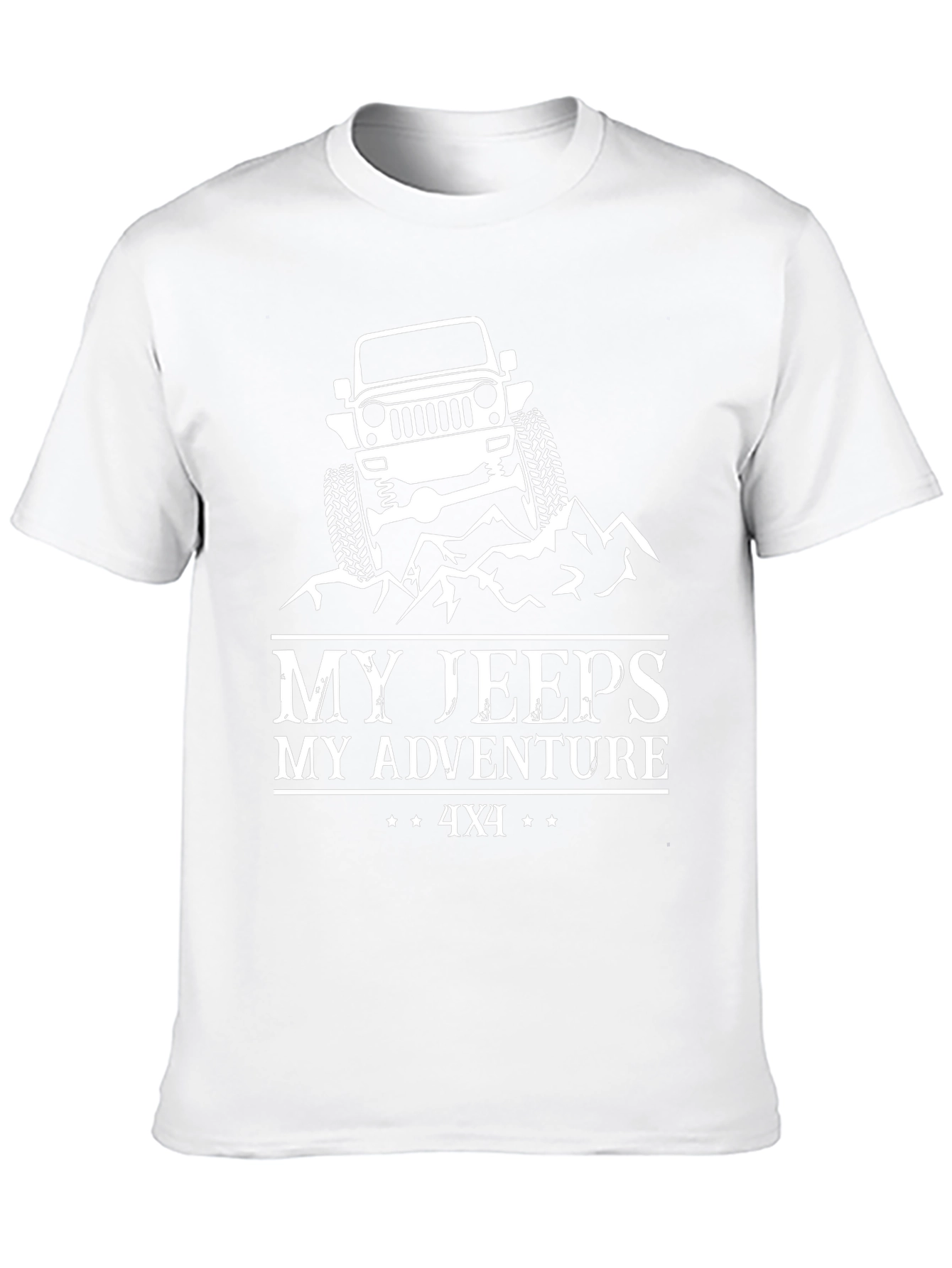 My Jeeps My Adventure 4x4 Graphic Tee