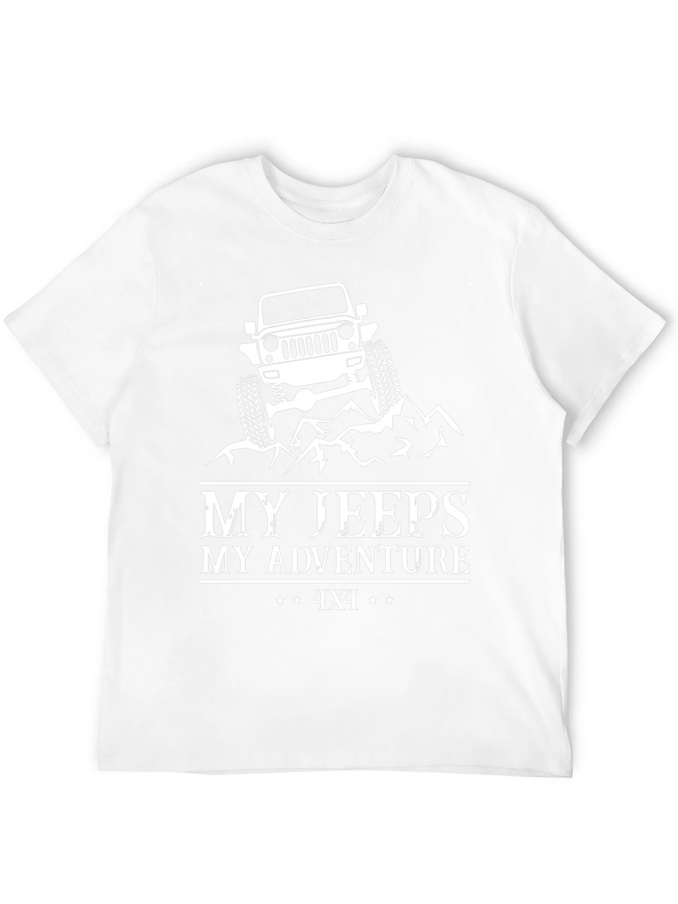My Jeeps My Adventure 4x4 Graphic Tee
