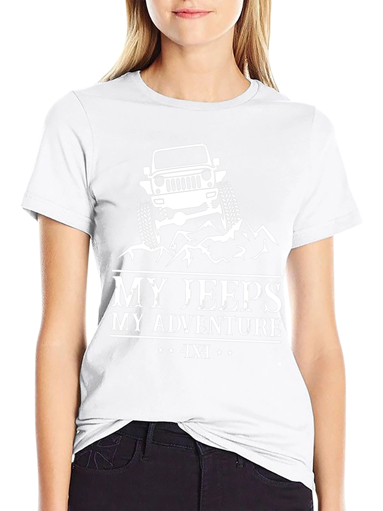 My Jeeps My Adventure 4x4 Graphic Tee