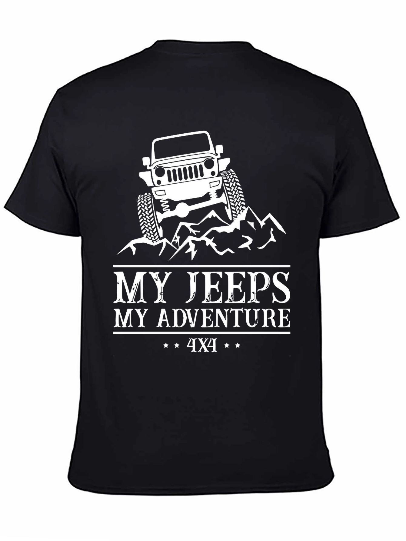 My Jeeps My Adventure 4x4 Graphic Tee