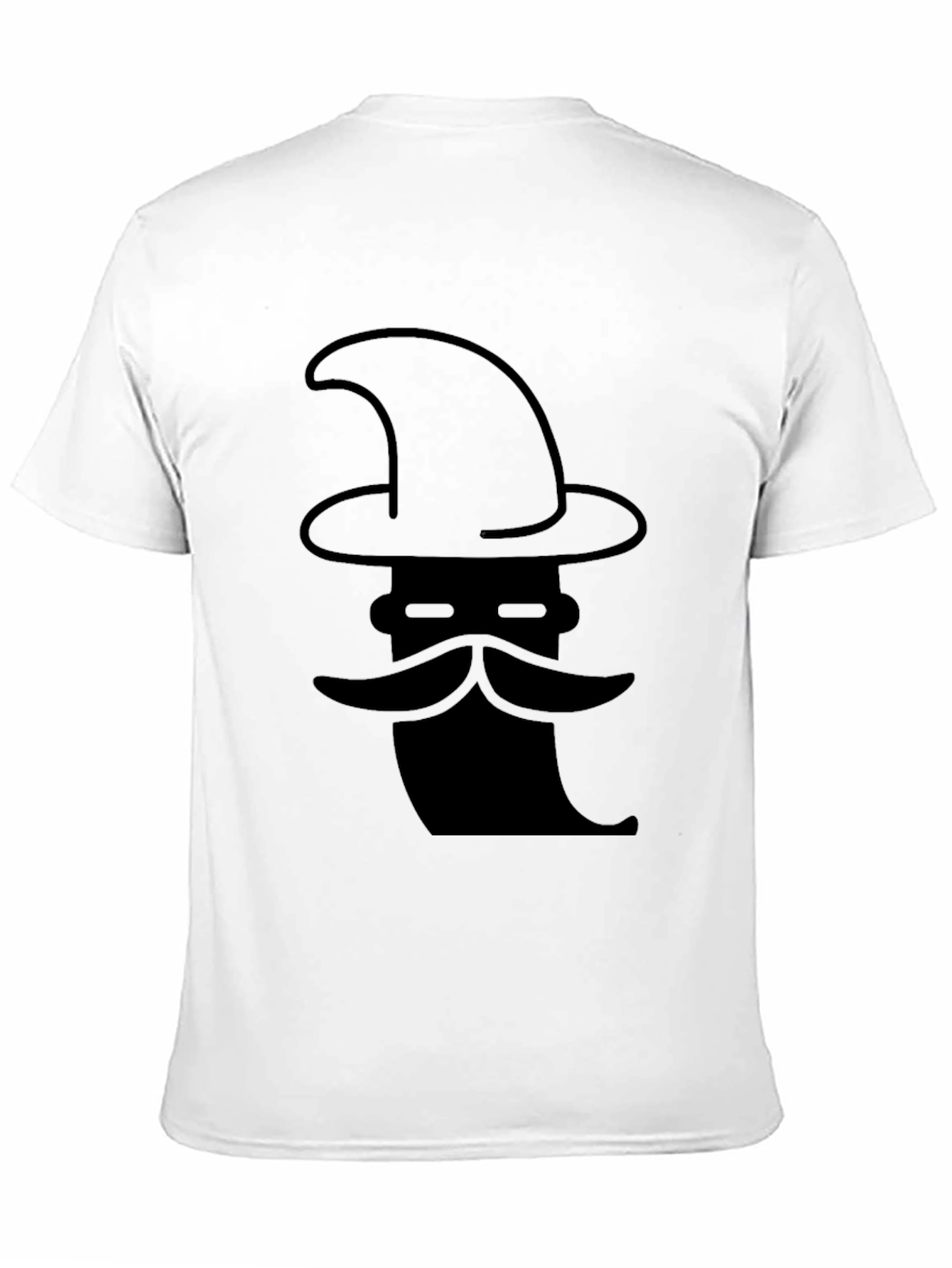 Wizard Graphic Black T-Shirt - Unique Design