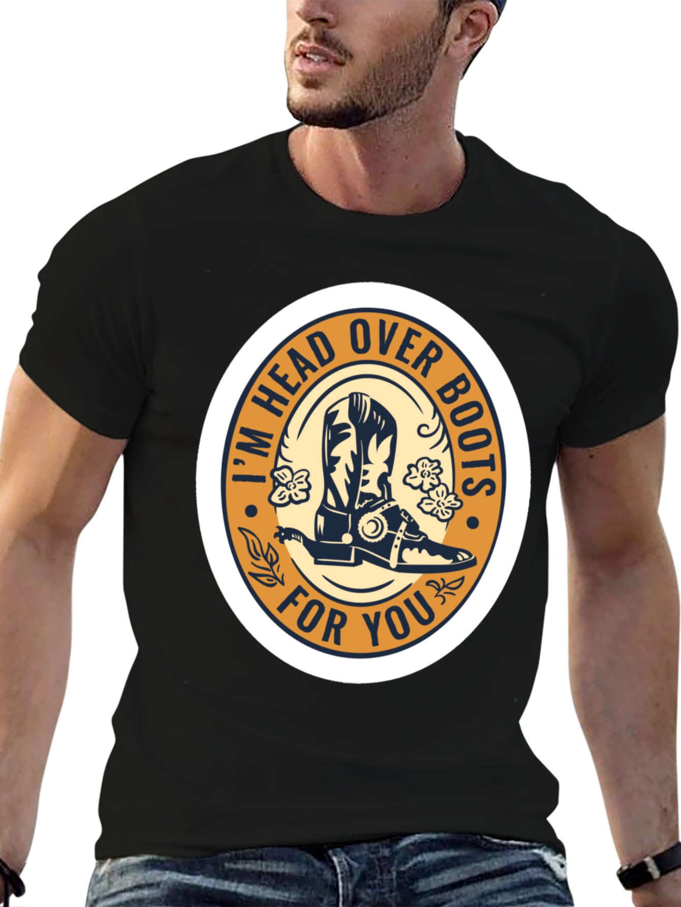 Head Over Boots Graphic Tee