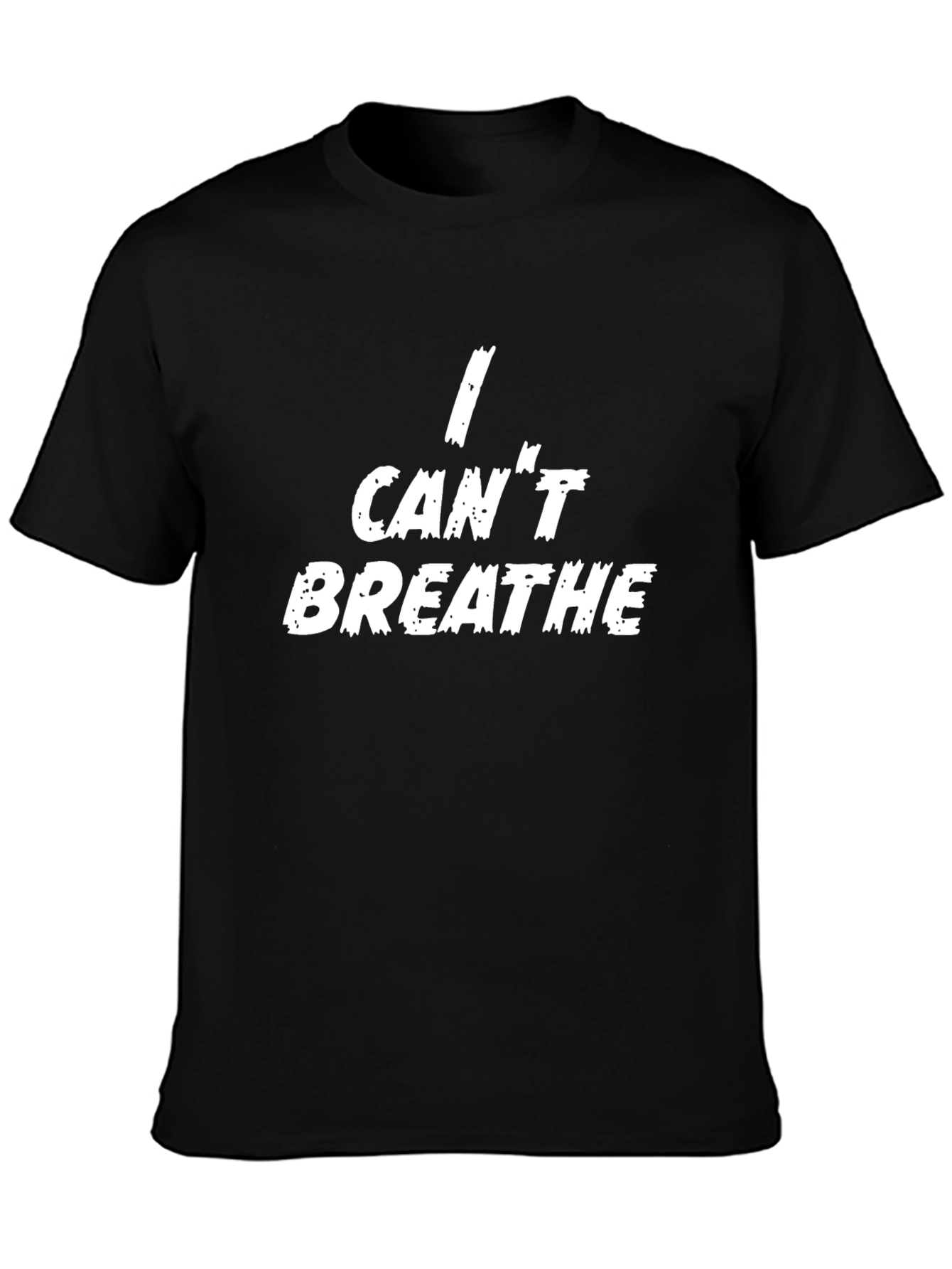 I Cant Breathe Graphic Tee - Black