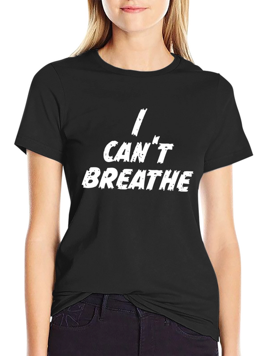 I Cant Breathe Graphic Tee - Black
