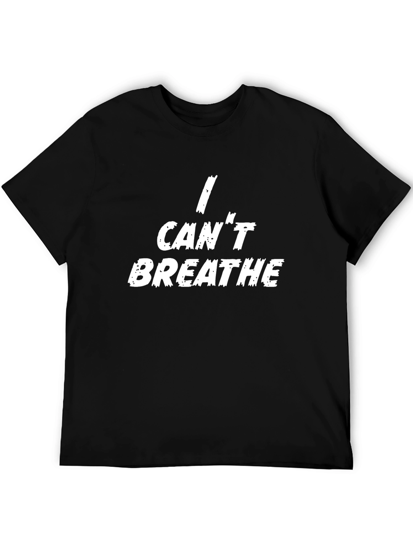 I Cant Breathe Graphic Tee - Black