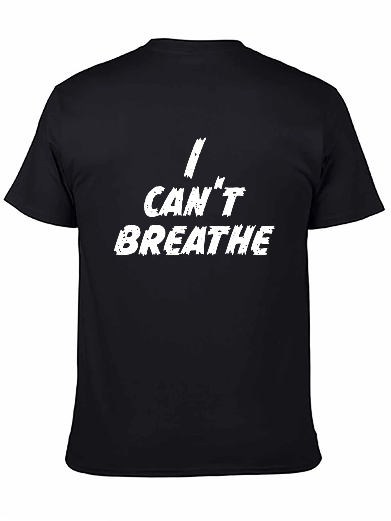I Cant Breathe Graphic Tee - Black