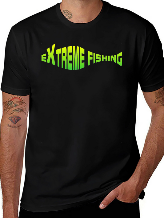 Extreme Fishing Black T-Shirt