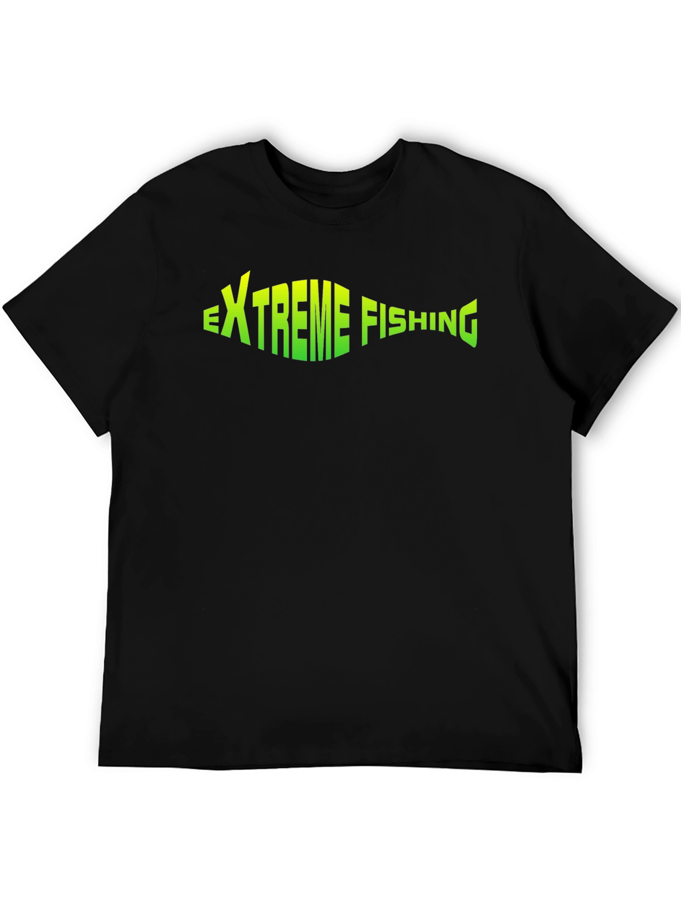 Extreme Fishing Black T-Shirt